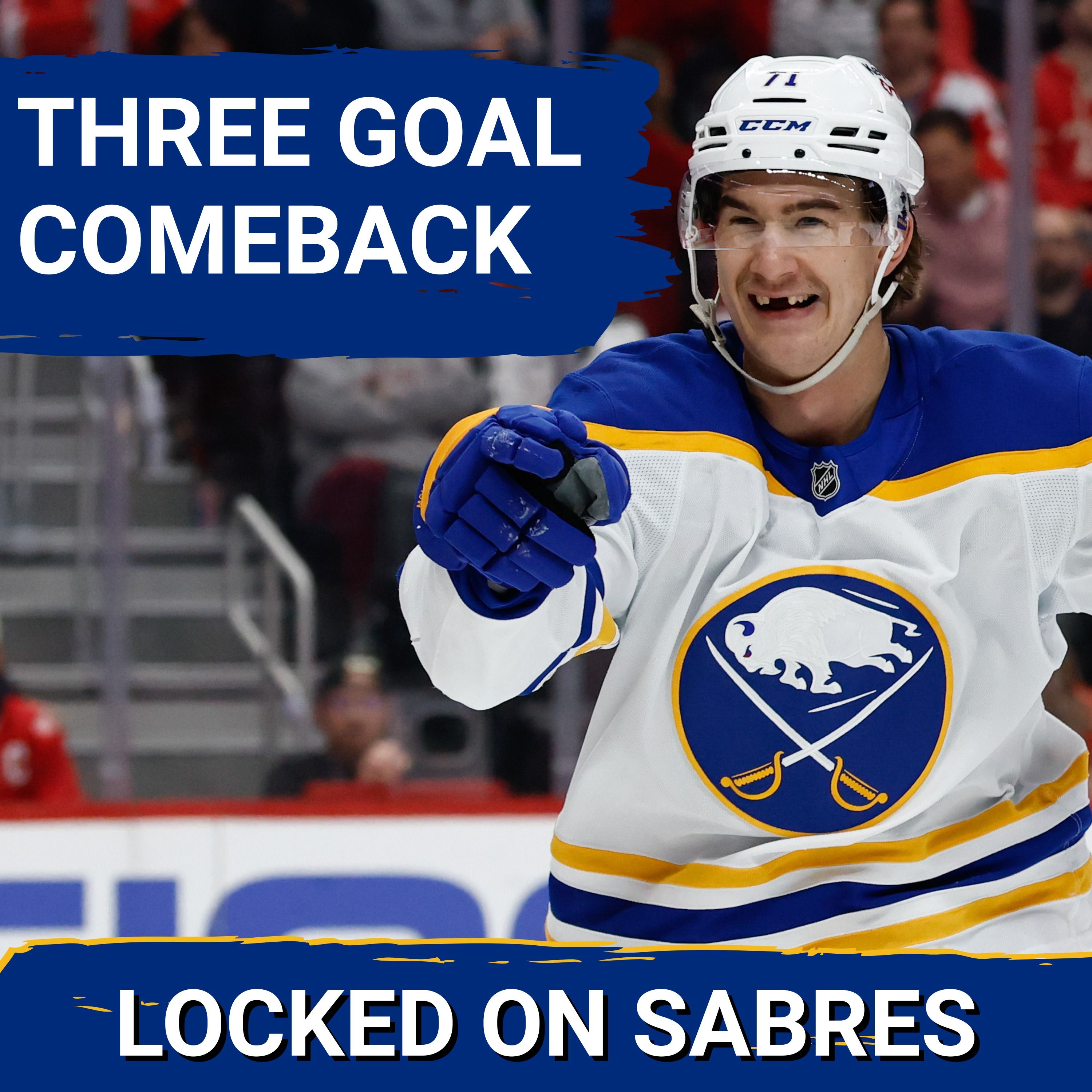 Buffalo Sabres roar back from three down to beat Detroit in overtime Buffalo Sabres roar back from three down to beat Detroit in overtime
