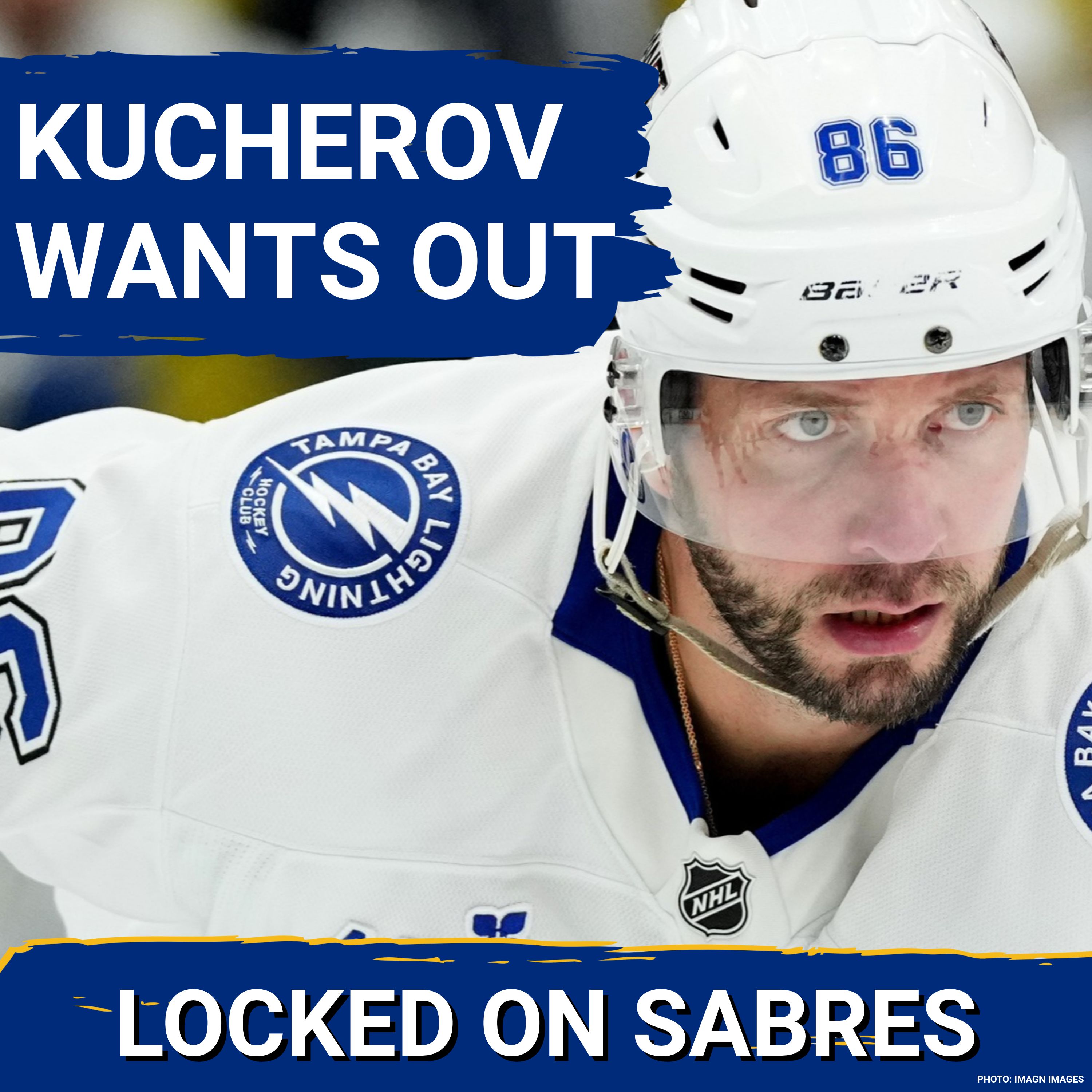 Nikita Kucherov is ANOTHER monster trade pursuit for the Buffalo Sabres to go after