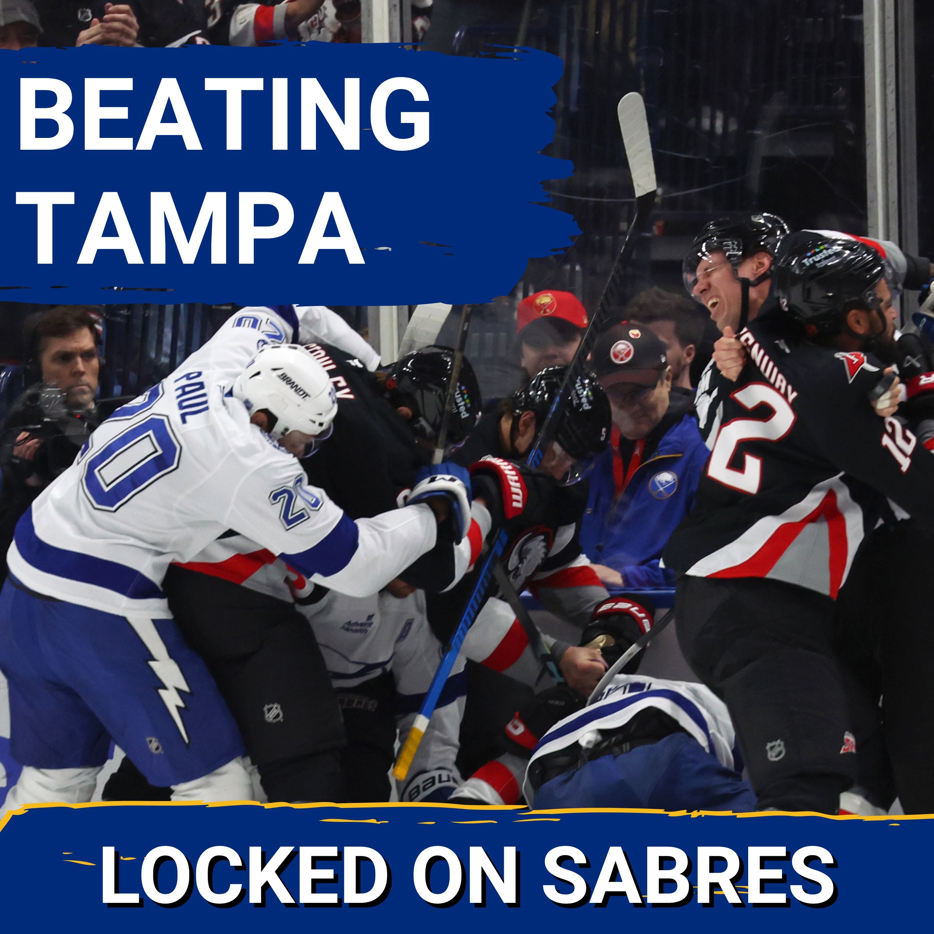 Buffalo Sabres WIN THE SEASON SERIES over the Tampa Bay Lightning