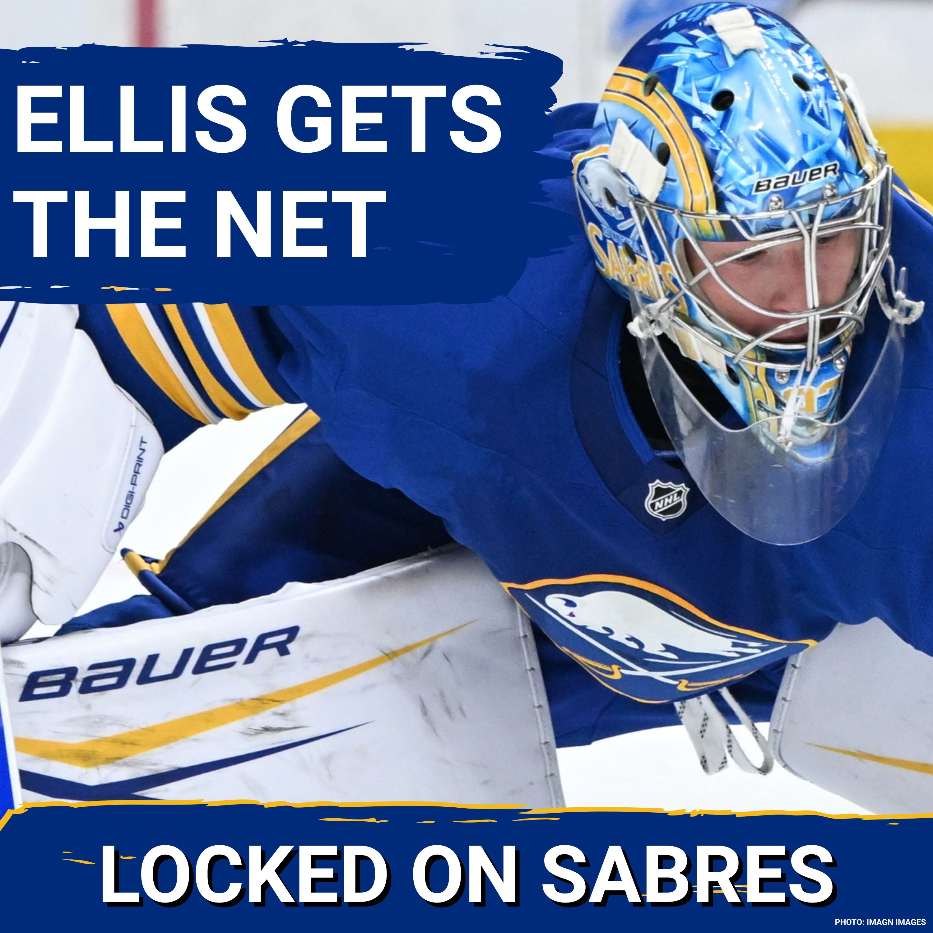 Colten Ellis GETS THE NET in Buffalo Sabres matchup with Minnesota Wild