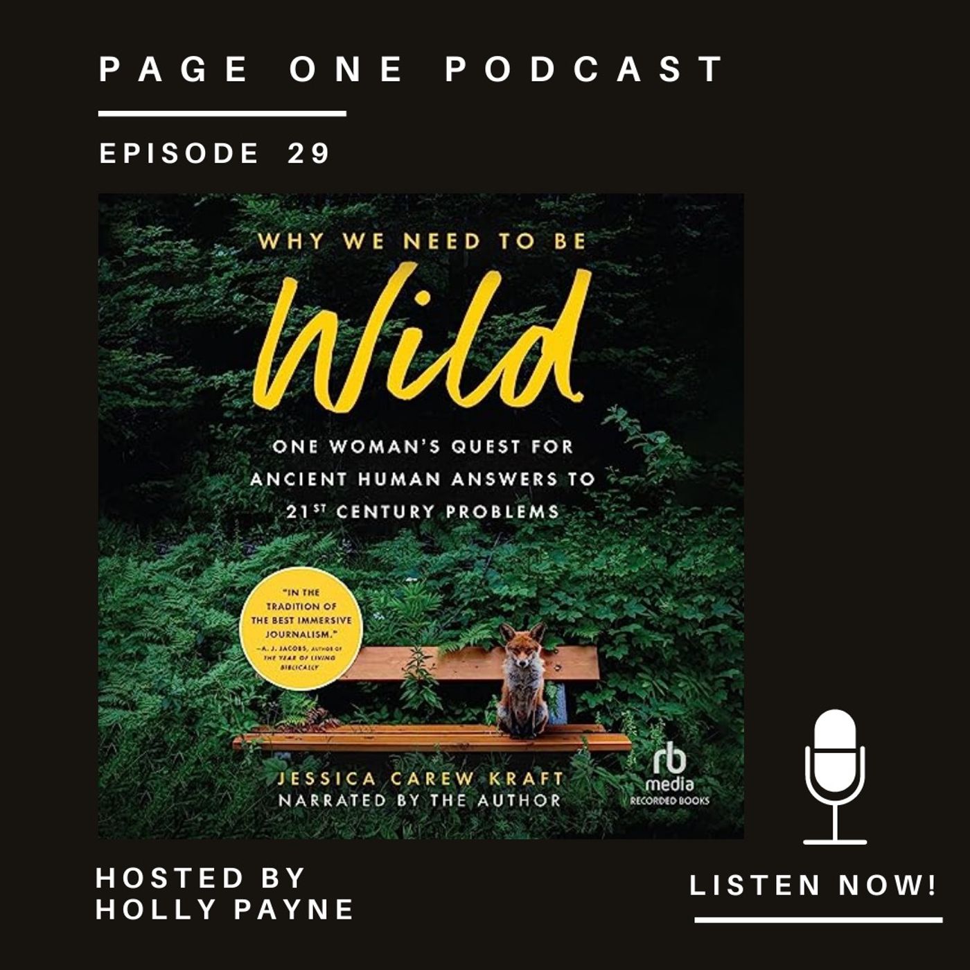 Ep. 29: Jessica Carew Kraft: Why We Need to Be Wild