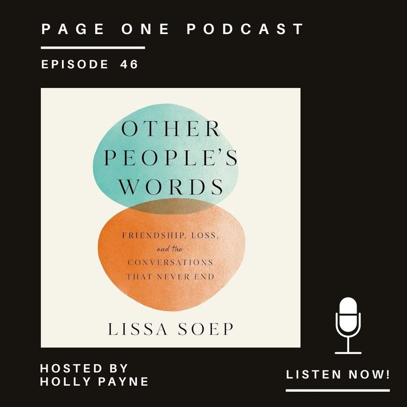 Ep. 46: Lissa Soep - OTHER PEOPLE'S WORDS