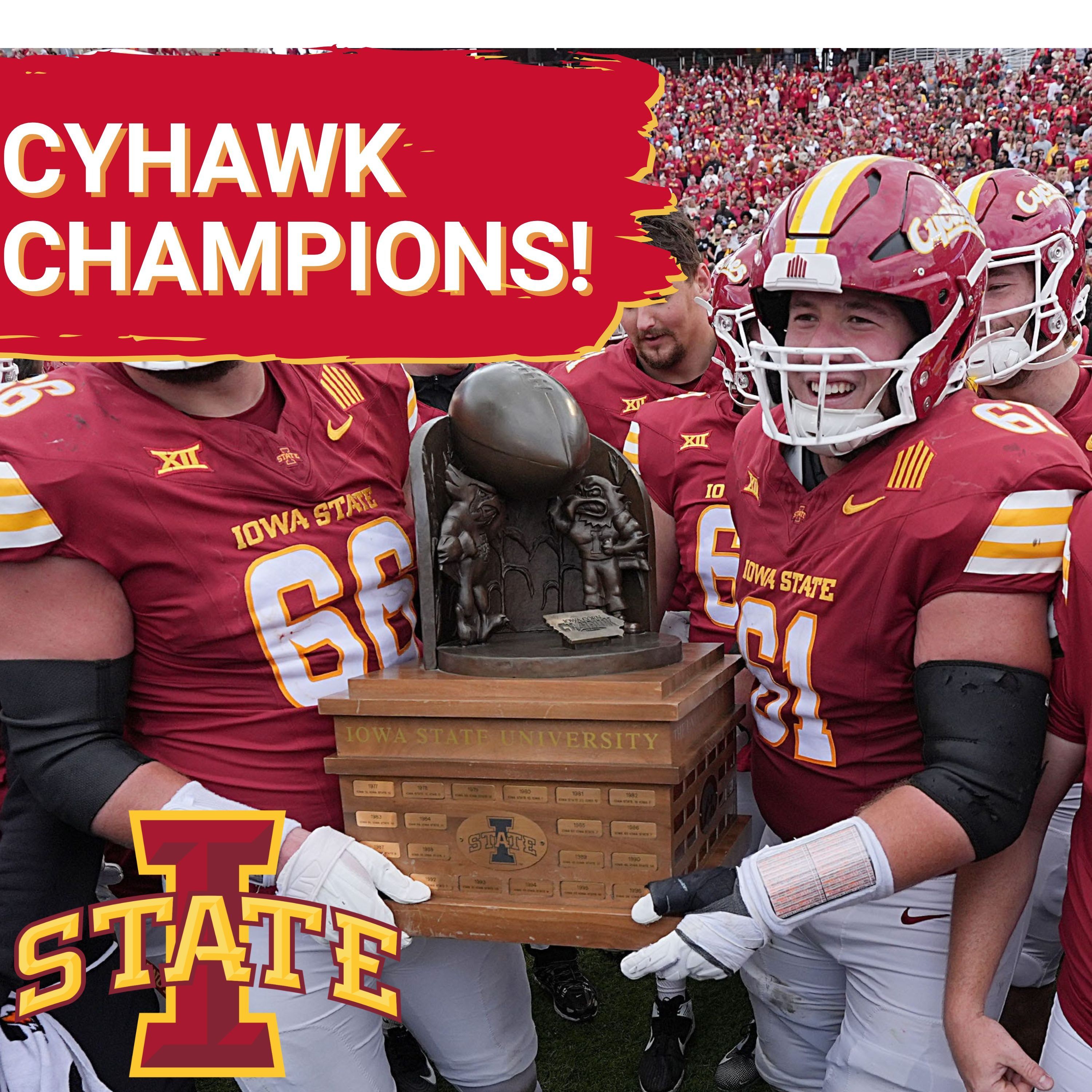 Iowa State HANDLES Iowa To Win CyHawk SHOWDOWN, Proving Contender Status In College Football