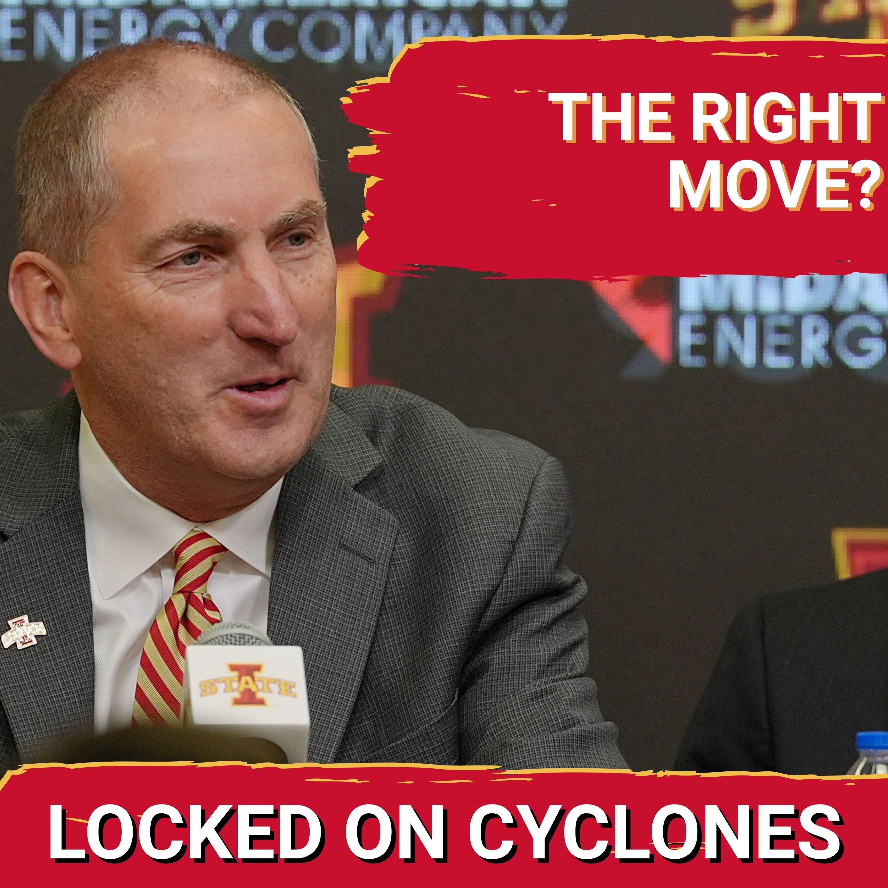 BREAKING: Iowa State Adds WOMEN"S WRESTLING, Kevin Dresser New Role, Jamie Pollard's Best Move? — Locked On Cyclones - Daily Podcast on Iowa State Cyclones Football & Basketball cover