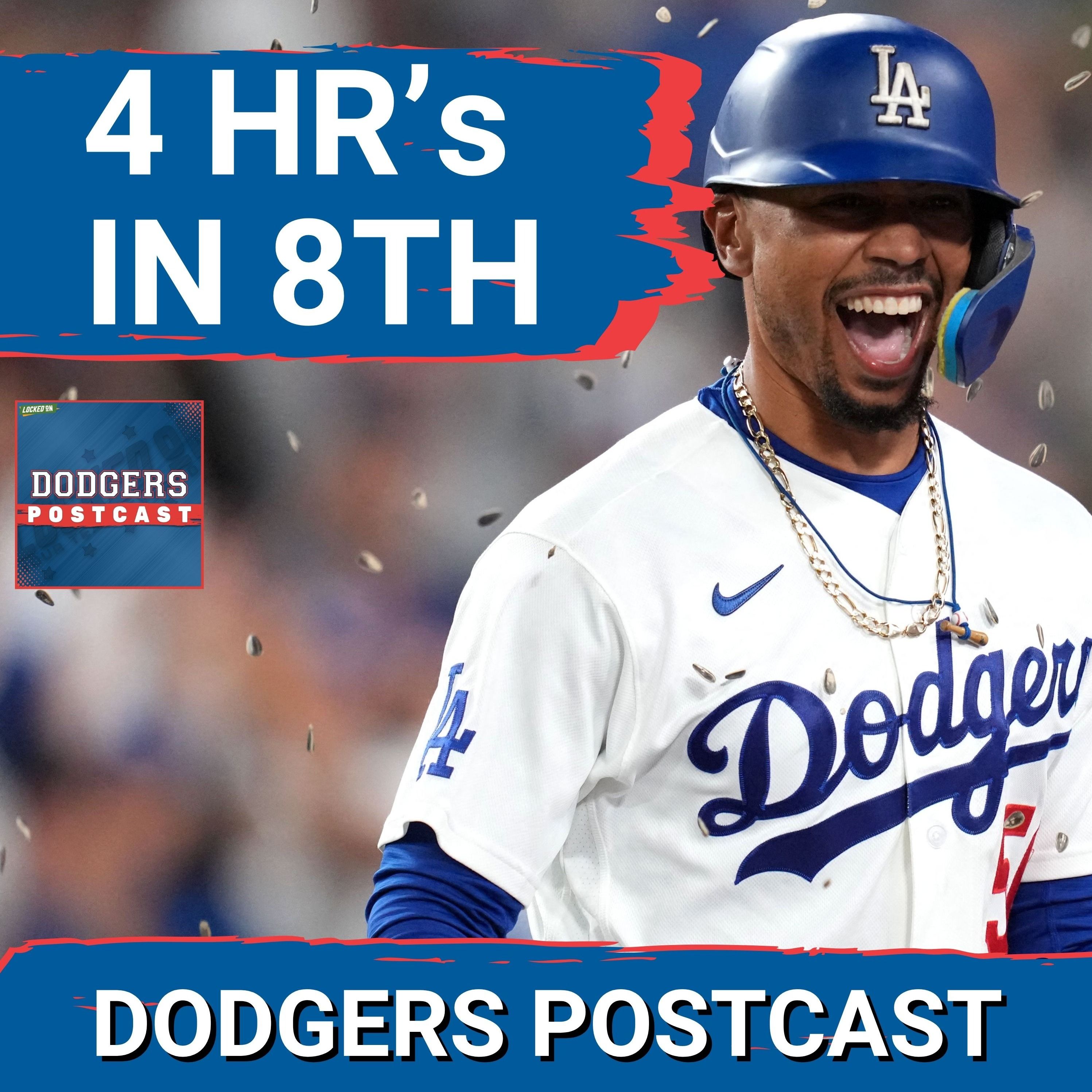 DODGERS POSTAST: Tyler Glasnow had it working with 10 K's vs the Giants in LA