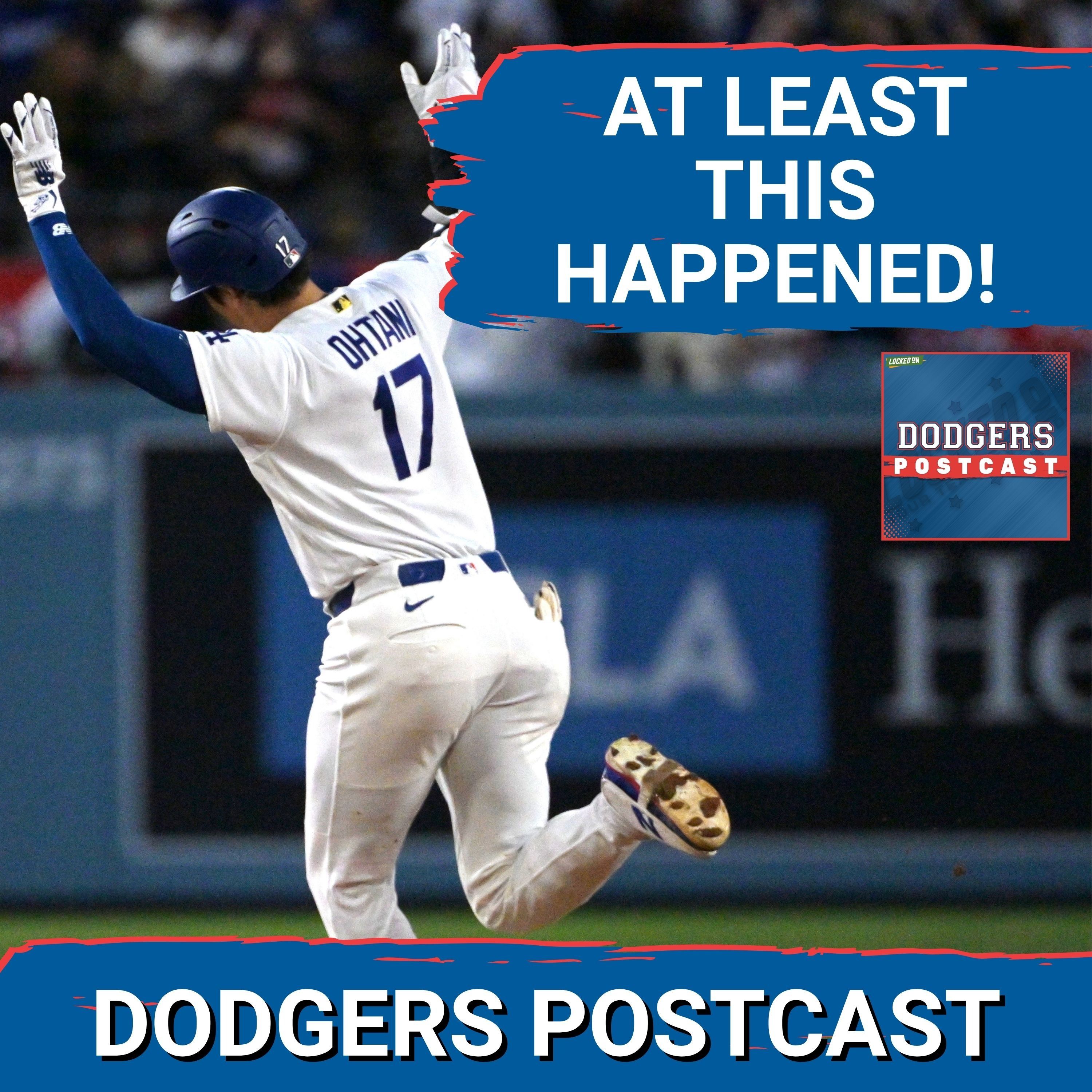 DODGERS POSTCAST : Ohtani finally contributes with HR on a shaky night  for YAMAMOTO