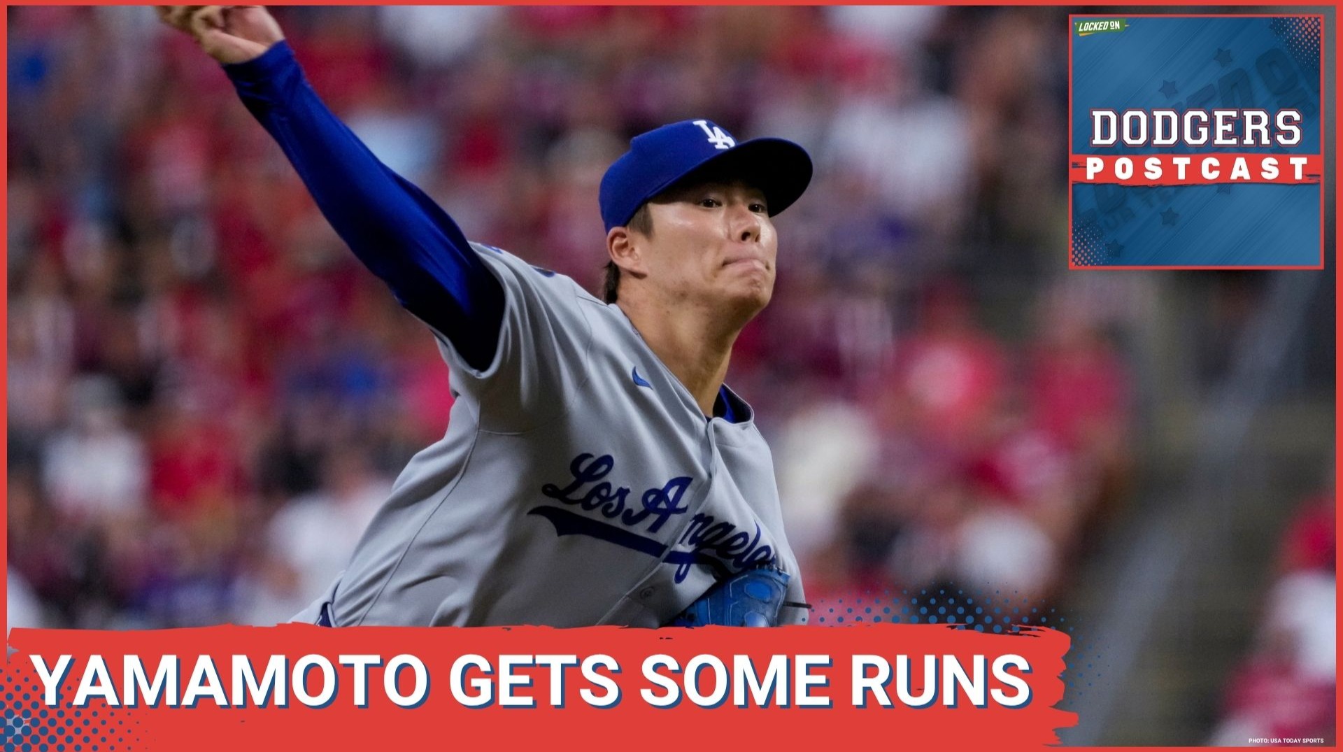 DODGERS POSTCAST: Dodgers finally gave Yamamoto some RUN support