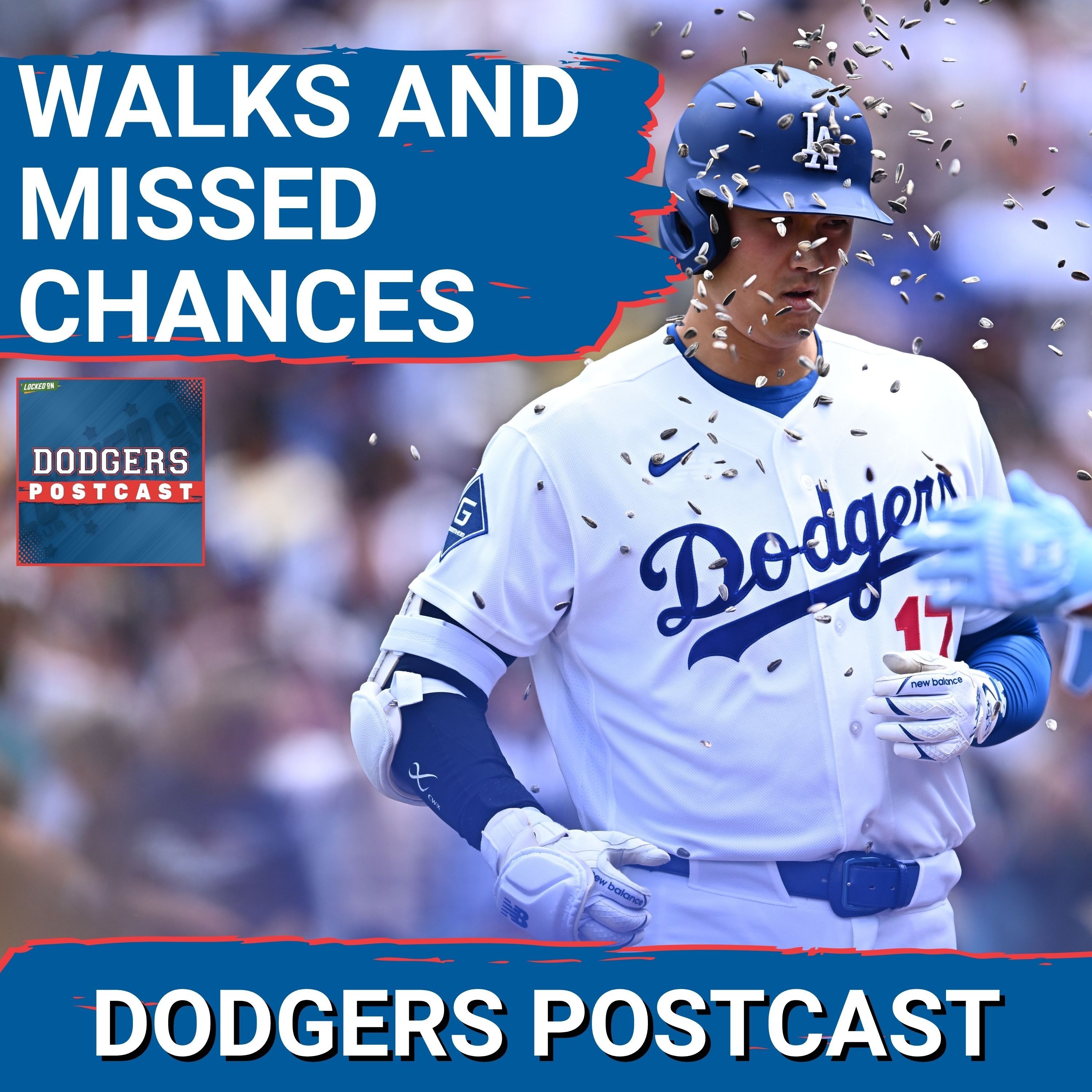DODGERS POSTCAST: Dodgers less than crisp, issuing too many walks.
