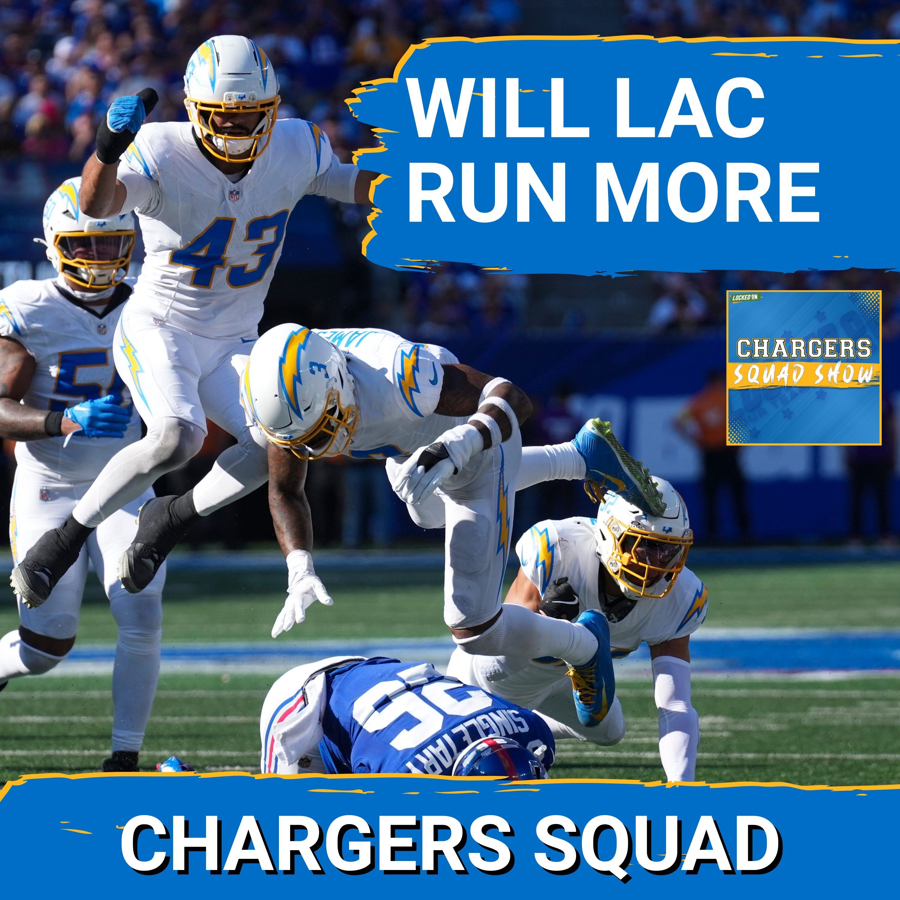 CHARGERS SQUAD SHOW: The Chargers try to right the ship and REBOUND