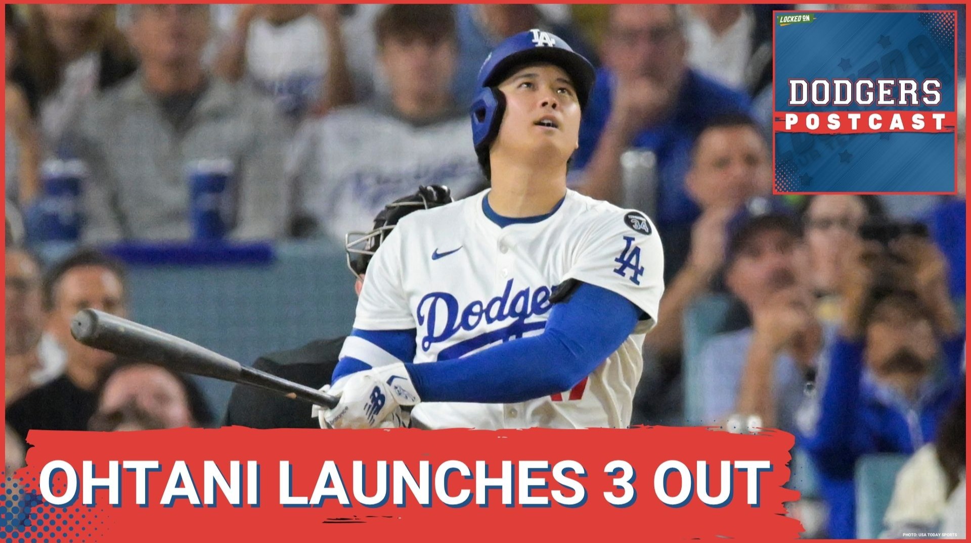DODGERS POSTCAST: Shohei Ohtani does it ALL! 6 scoreless innings and 3 BOMBS
