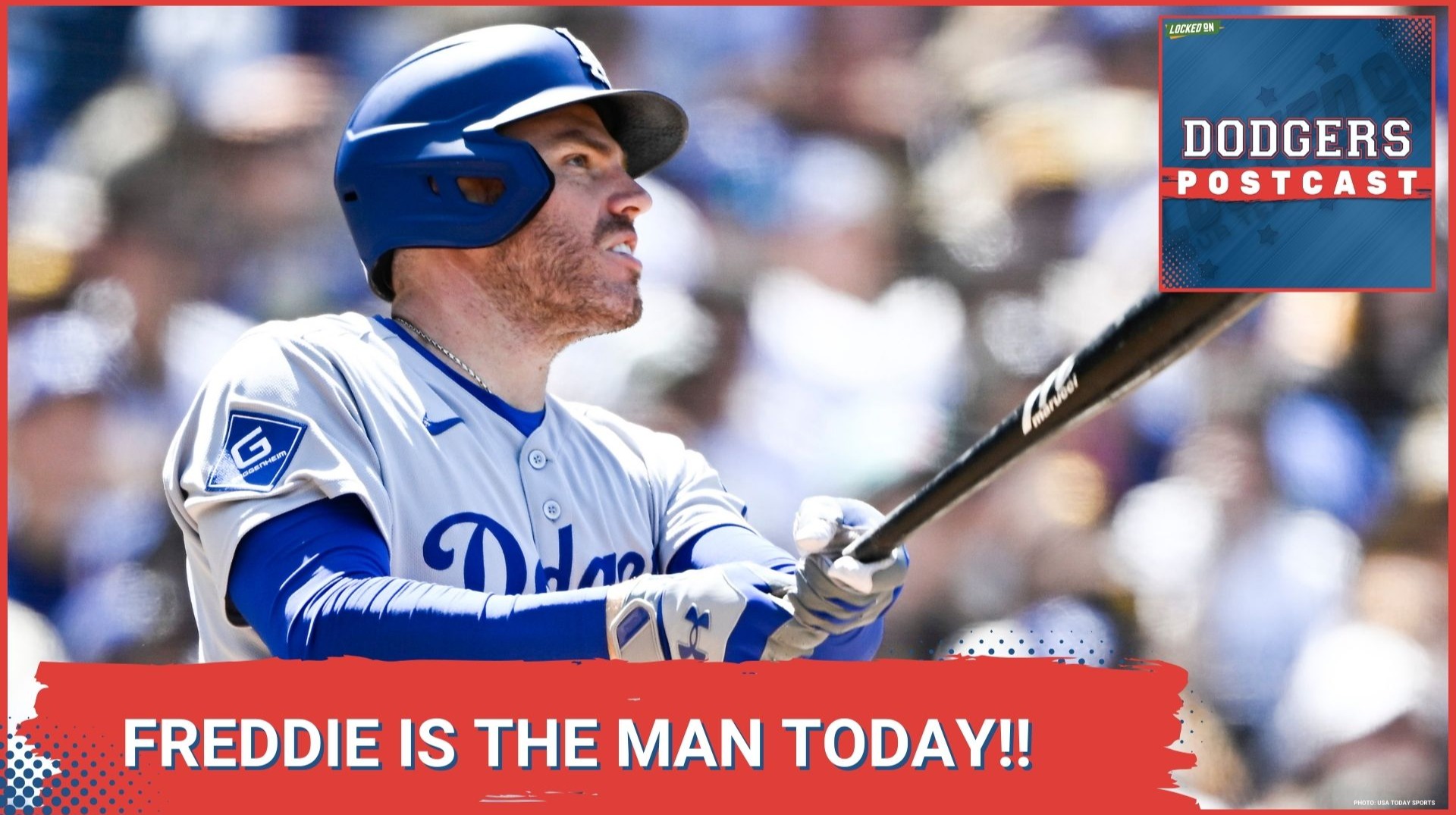 DODGERS POSTCAST: Dodgers salvage 1 with a massive 7th inning and get back into first place