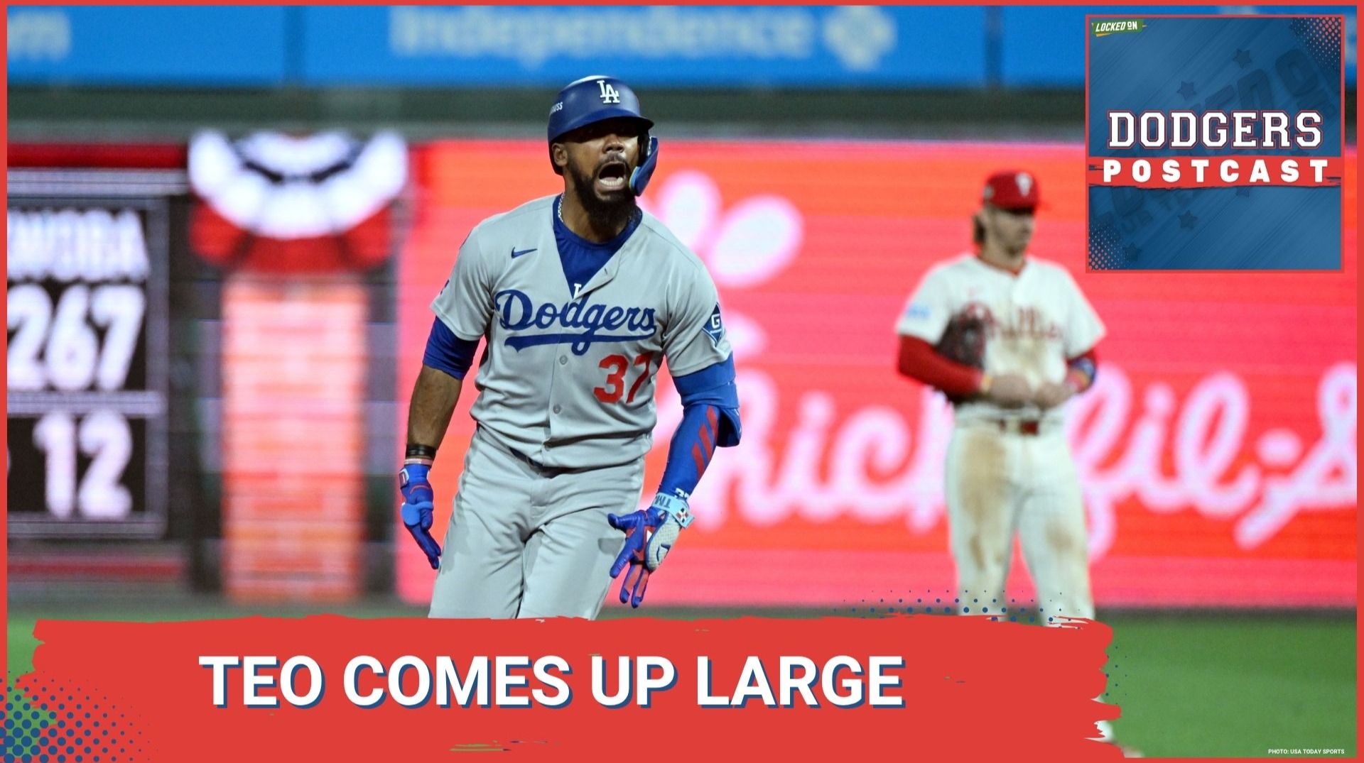 DODGERS POSTCAST: Teo to the rescue as The Dodgers COMEBACK AND WIN