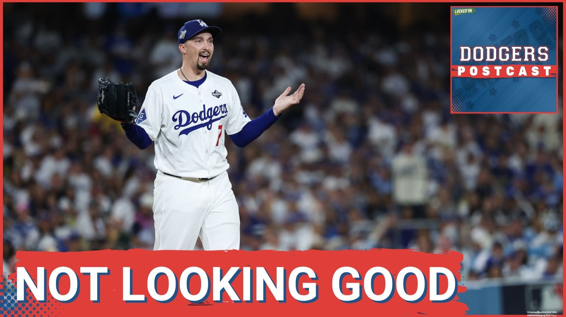 DODGERS POSTCAST: Another world class performance of...WALKING BACK TO THE DUGOUT