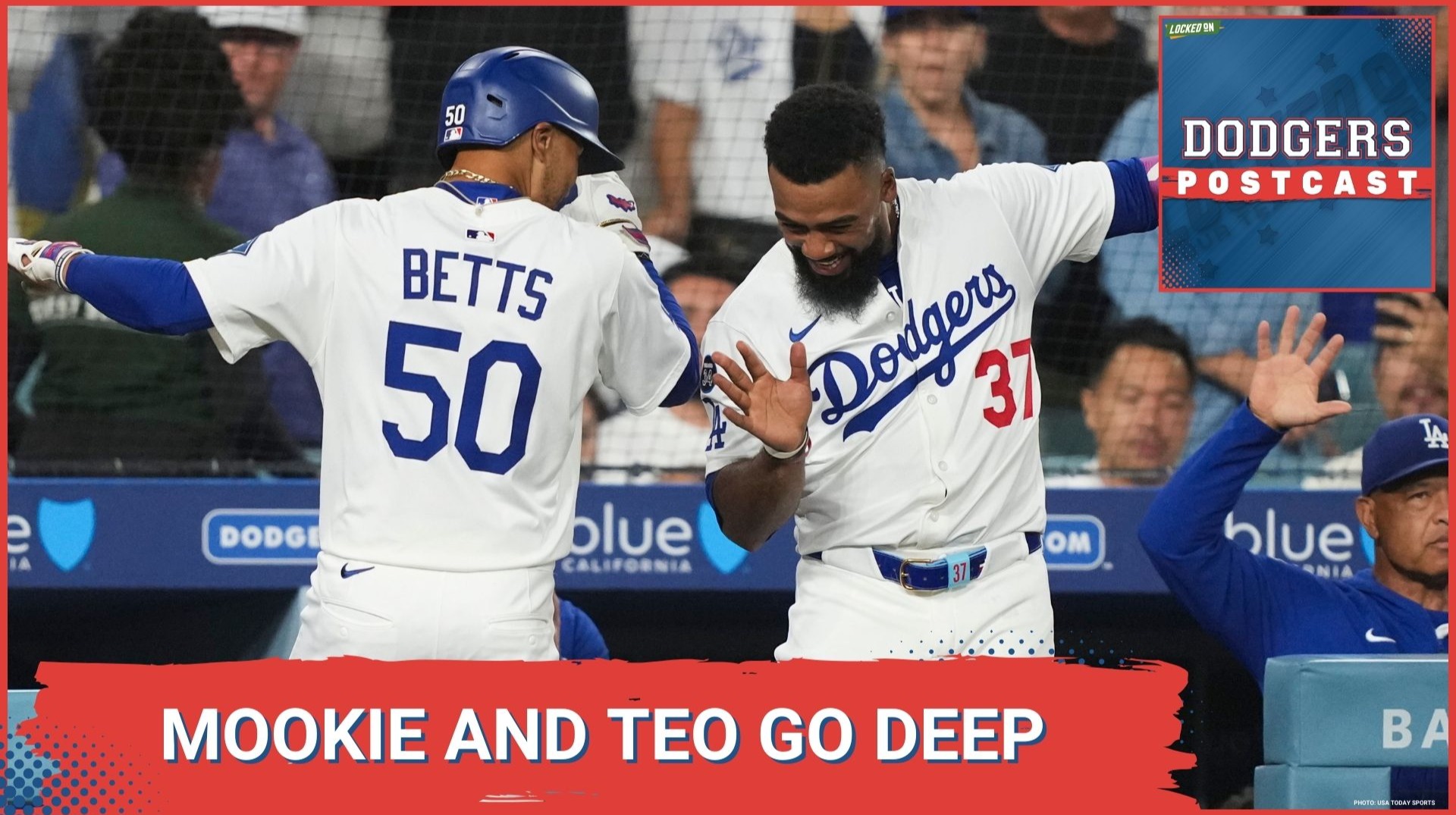 DODGERS POSTCAST: Dodgers taking care of BUSINESS in a 4 HOMER win.