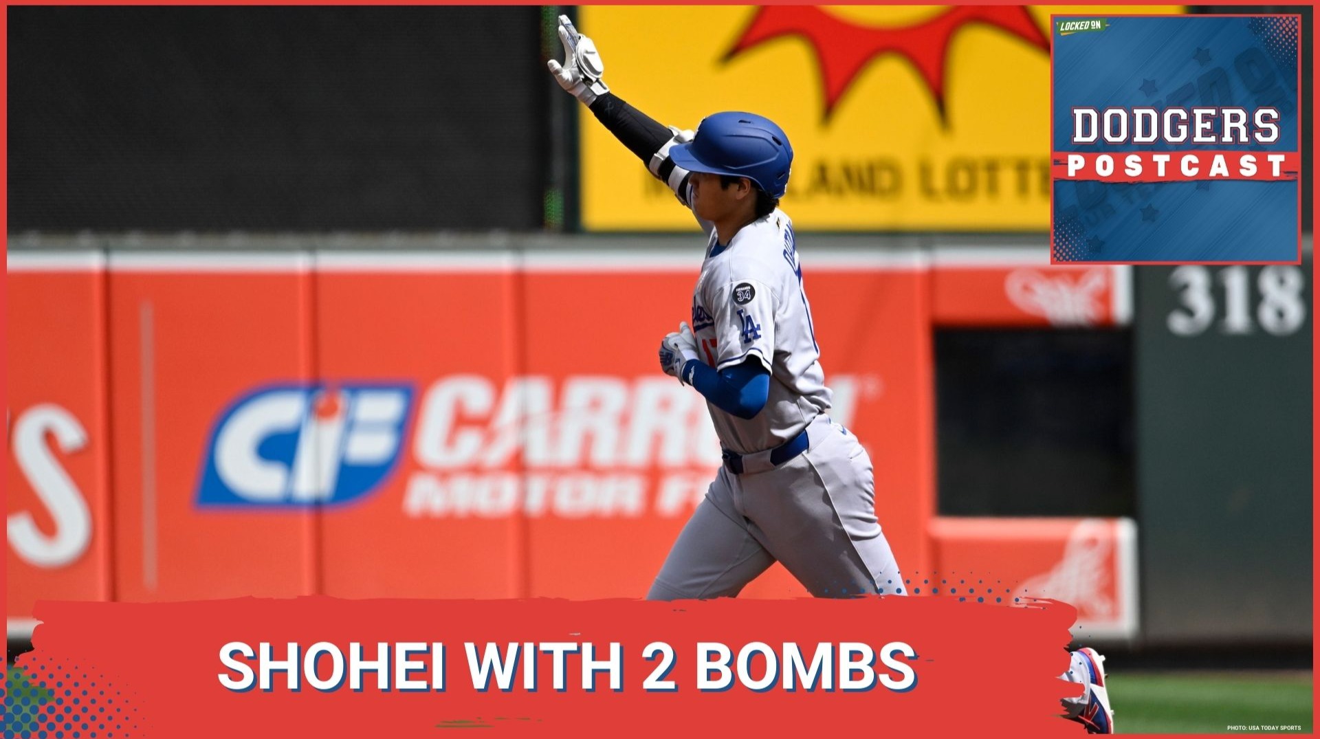 DODGERS POSTCAST: Dodgers strike first and make it stand up to salvage one but can they recover?