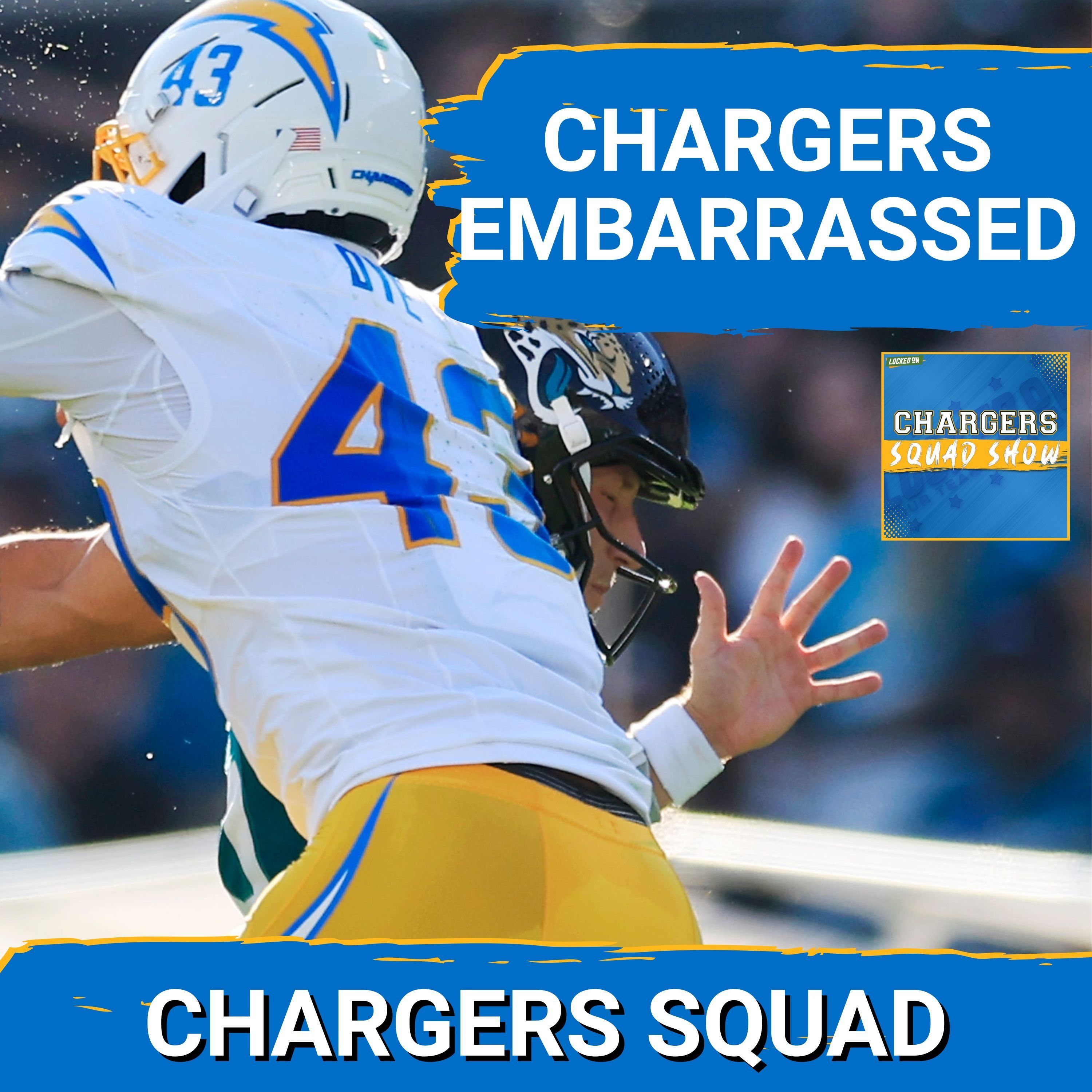 CHARGERS SQUAD SHOW: There is an APB out on anything to feel positive about in this DISASTER.