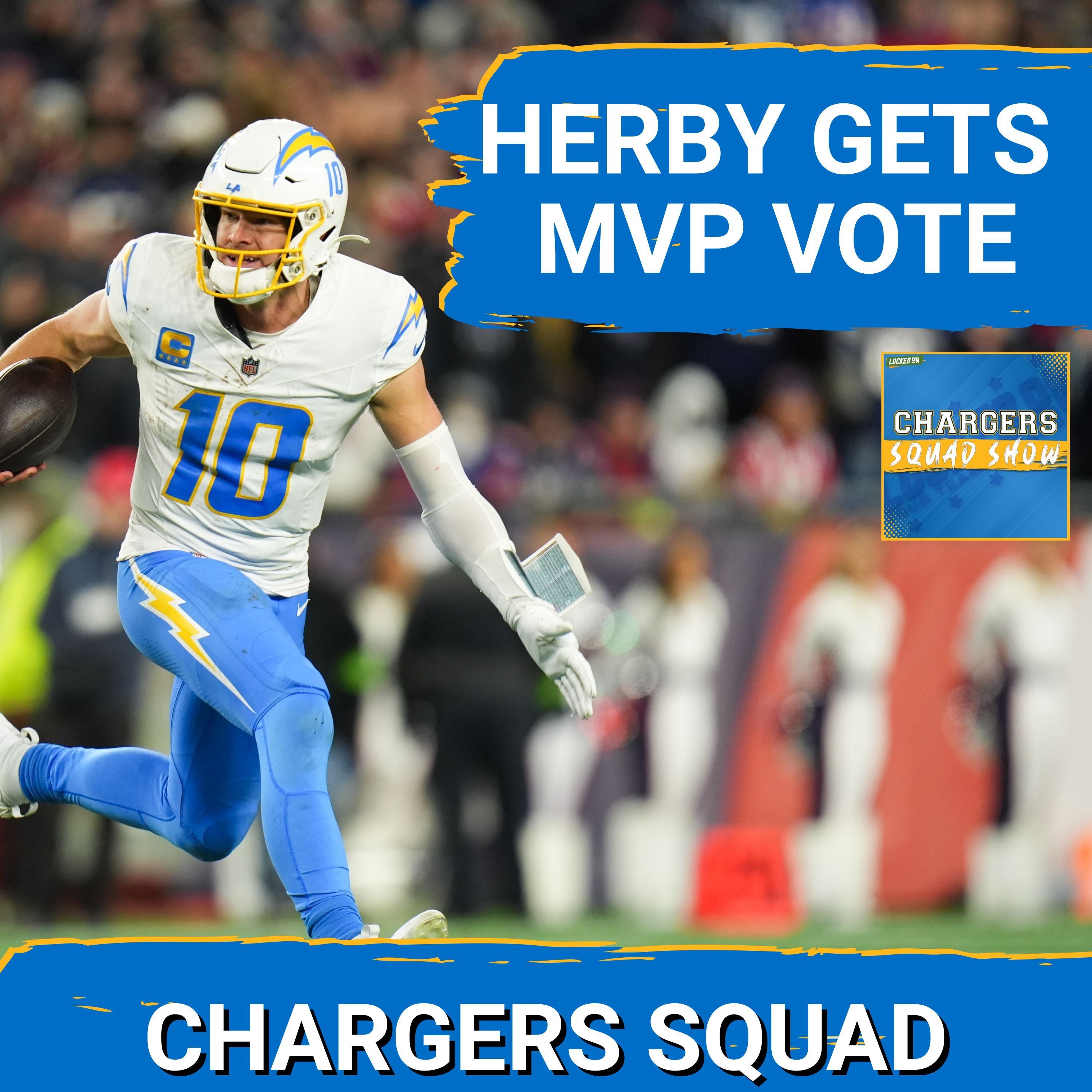 CHARGERS SQUAD: Kenjon Barner shares Super Bowl Memories and Justin Herbert gets an MVP vote