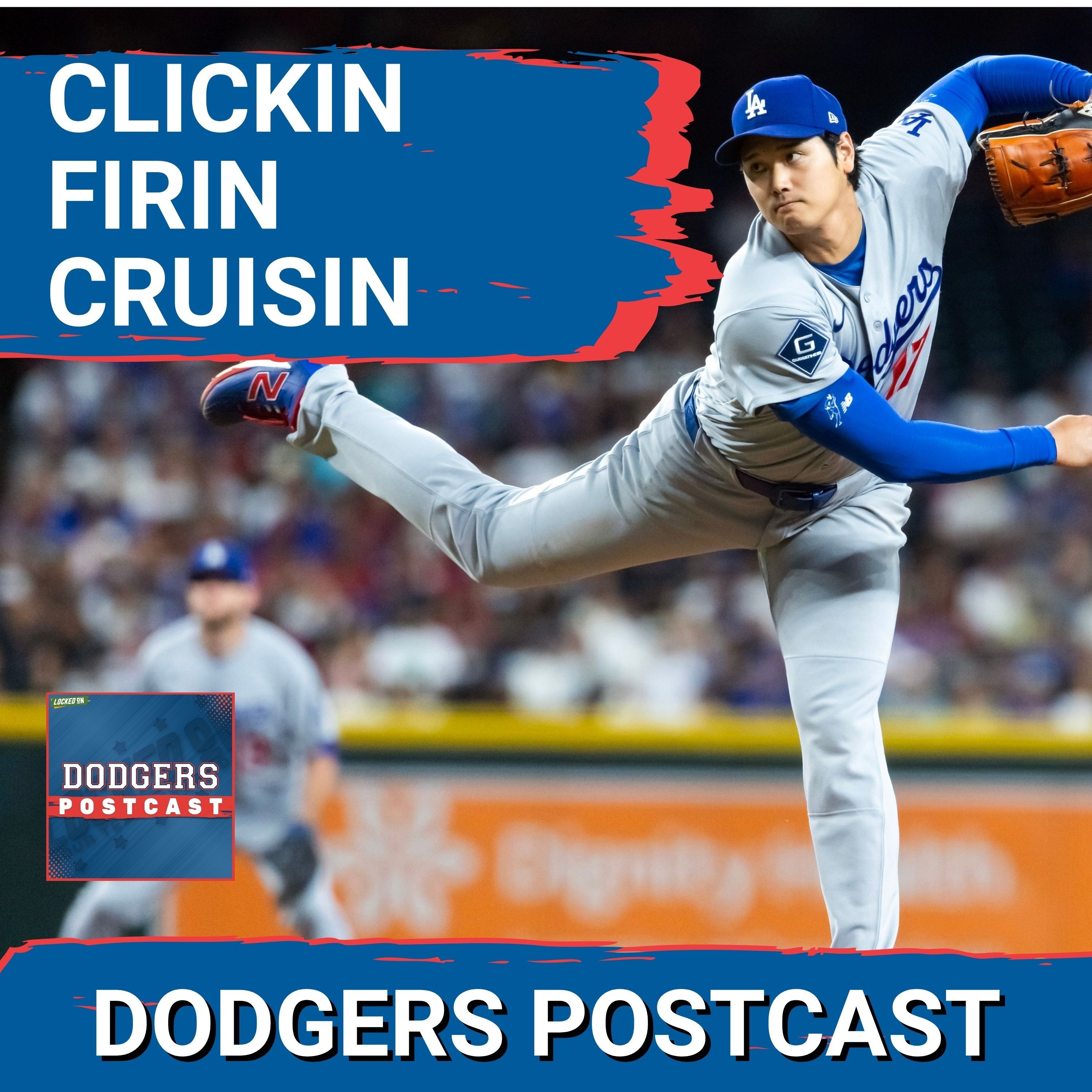 DODGERS POSTCAST: Shohei Ohtani once again dominating on the mound  and at the plate