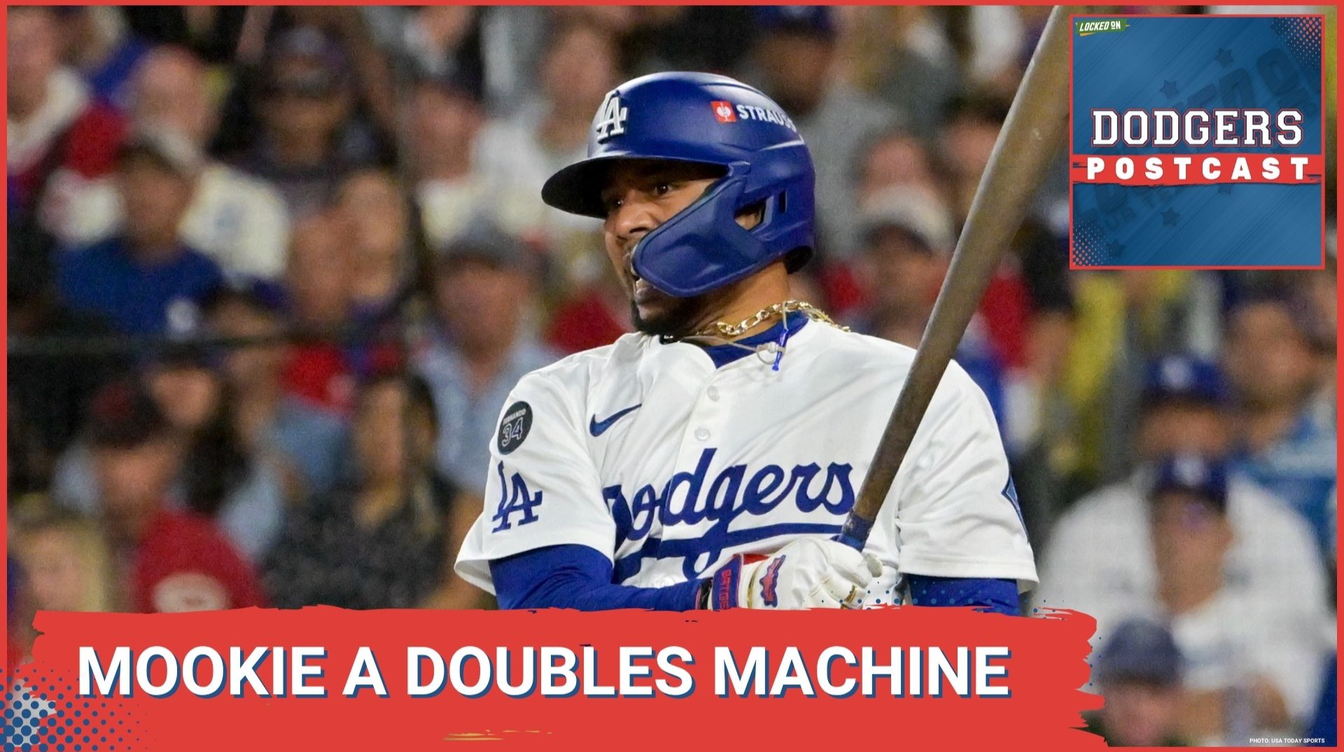 DODGERS POSTCAST: Dodgers sweep in spite of the shakey bullpen. Mookie has 4 hits and 3 doubles.