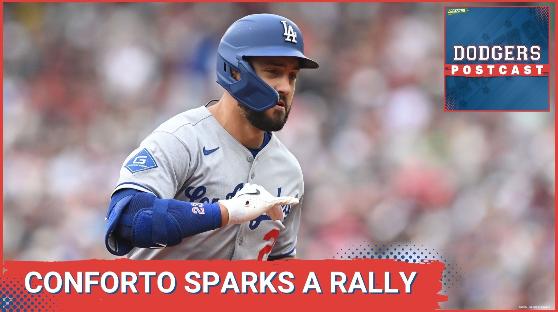 DODGERS POSTCAST: Dodgers leaves lots of men on base, in finale in Boston