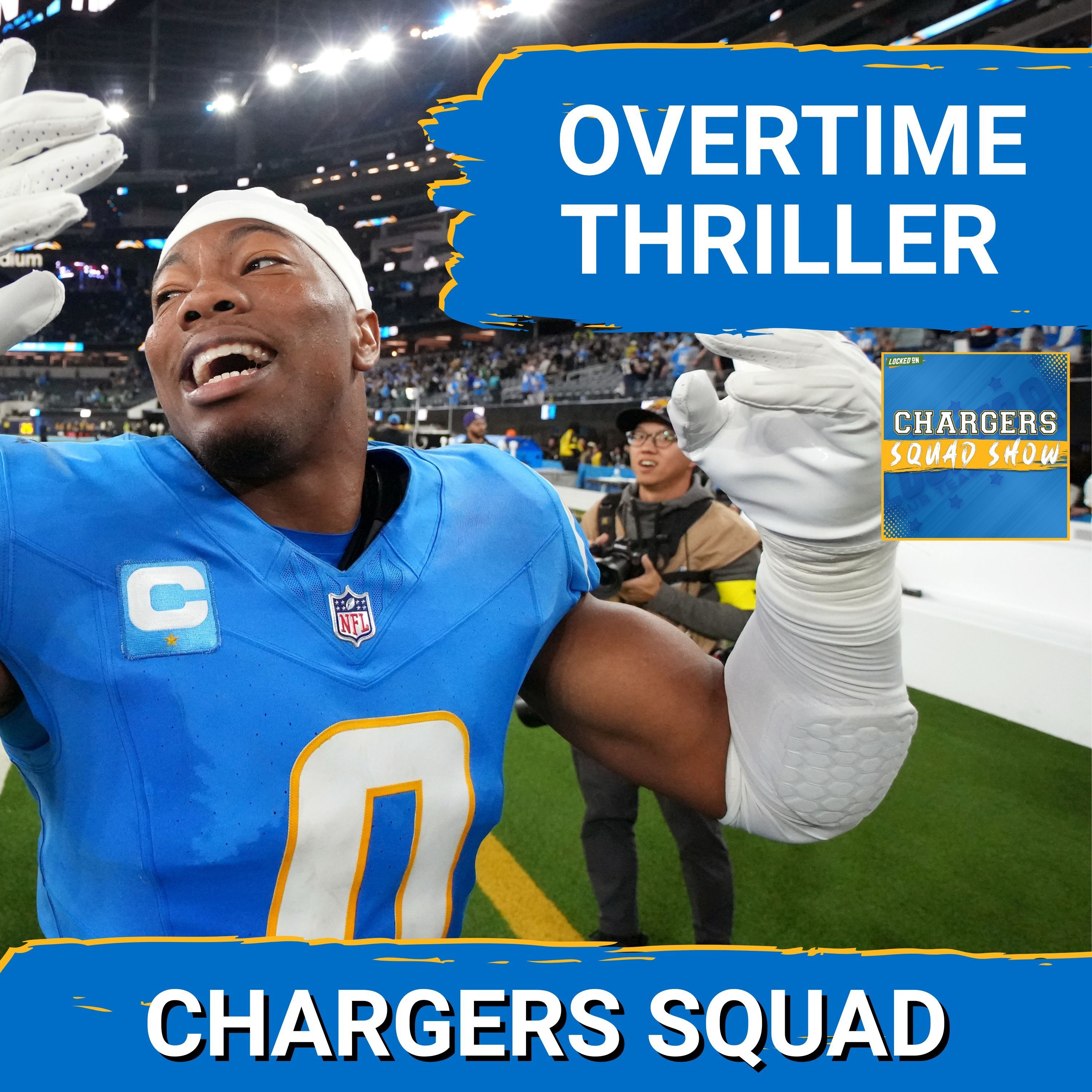 CHARGERS SQUAD SHOW: Chargers pull one out in O/T with a cardiac miracle int to seal it.