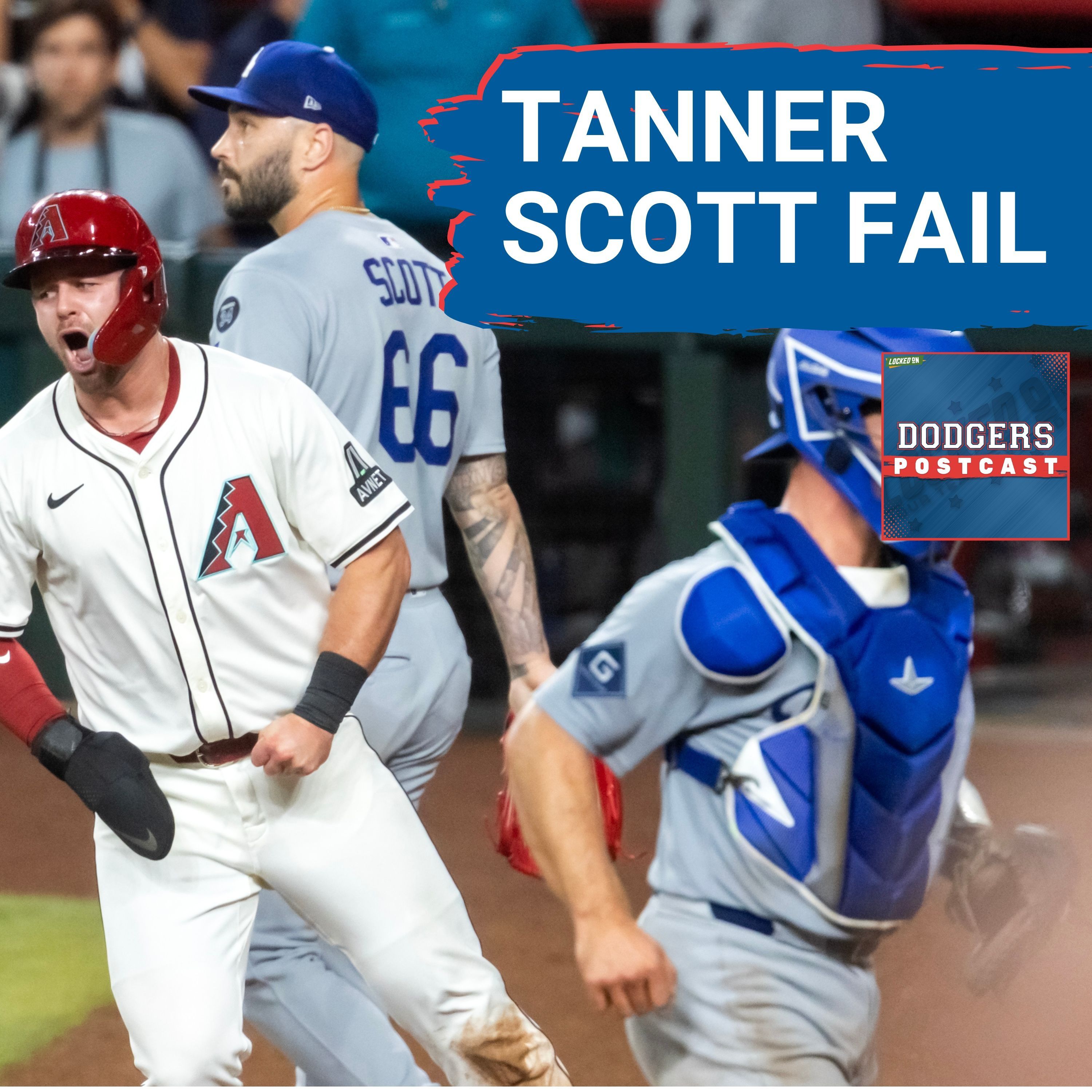 DODGERS POSTCAST: Tanner Scott loses the game AGAIN! Does he make the postseason roster?
