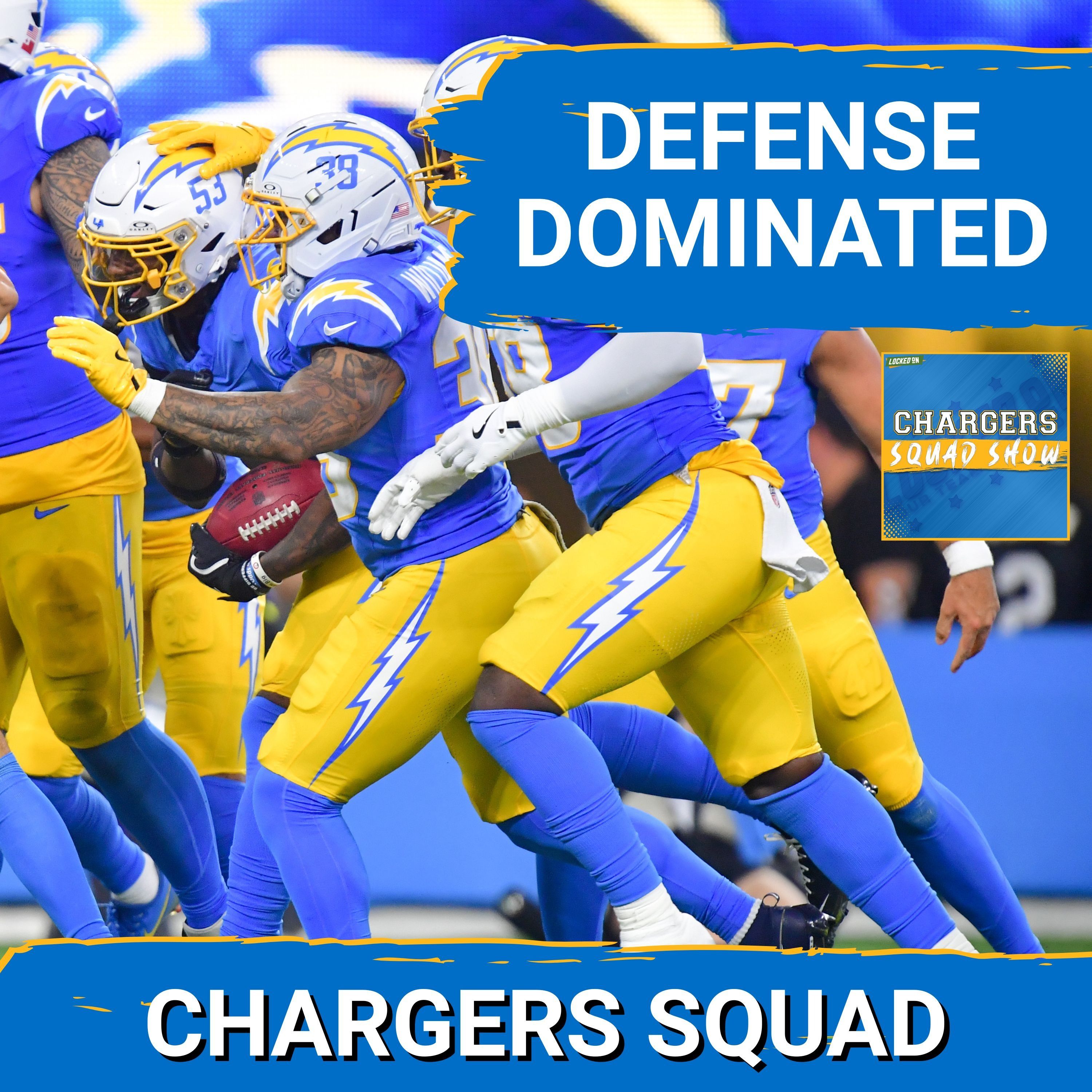 CHARGERS SQUAD SHOW: Not exactly a track meet in this DEFENSIVE struggle.