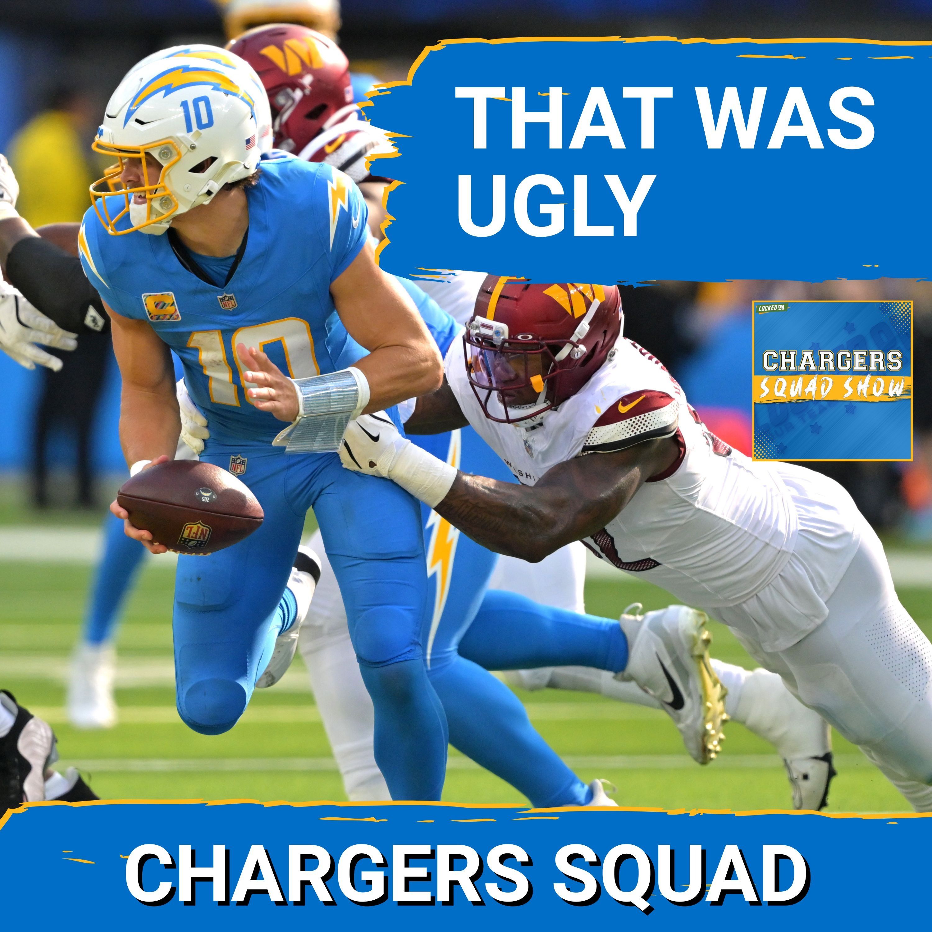 CHARGERS SQUAD SHOW: Chargers fall apart in a 2nd half DISASTER