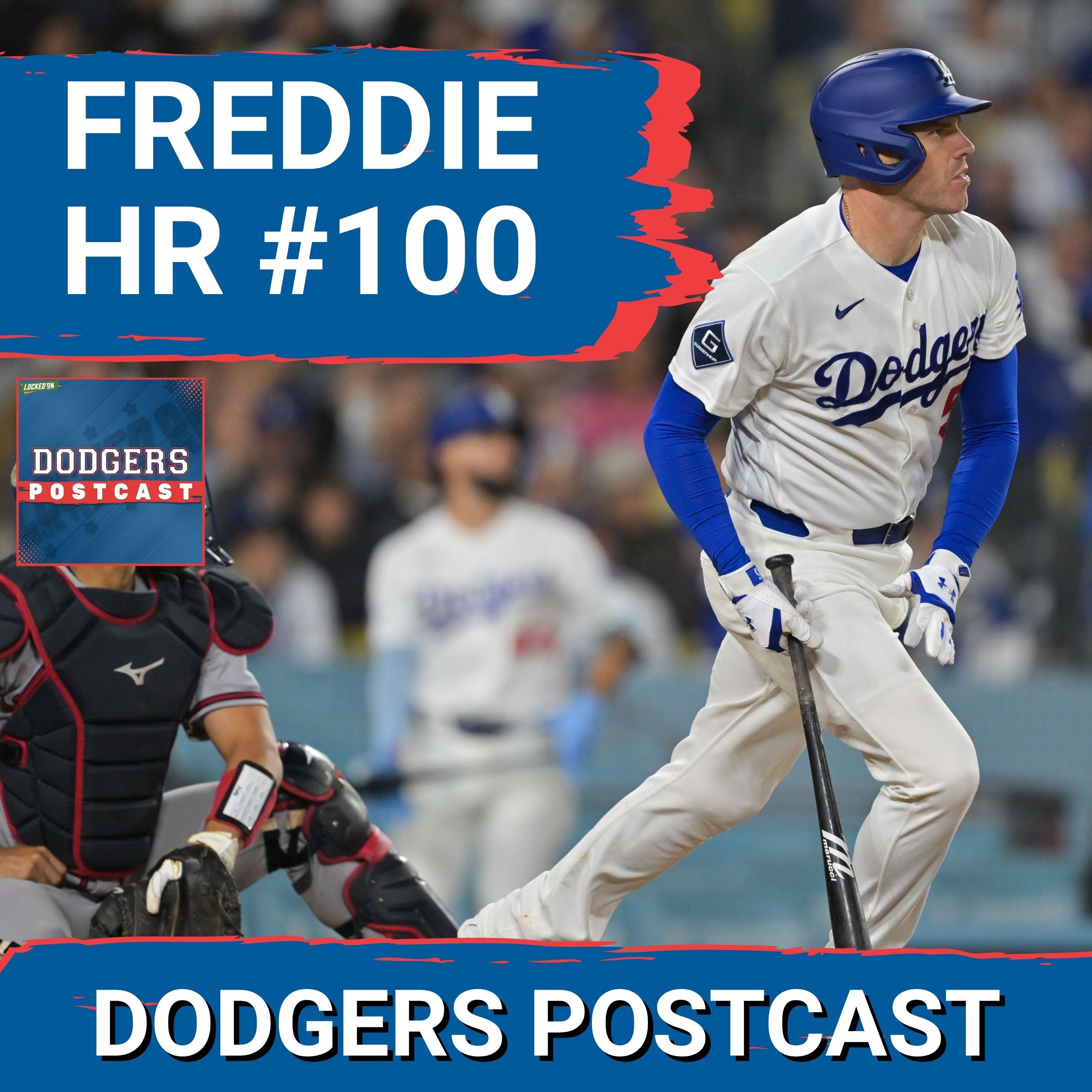 DODGERS POSTCAST: Freddie Freeman homers for the first time in 25 games. Was it enough?