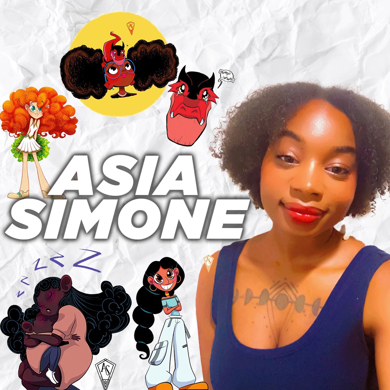 51. Cartoons & Creativity with Asia Simone
