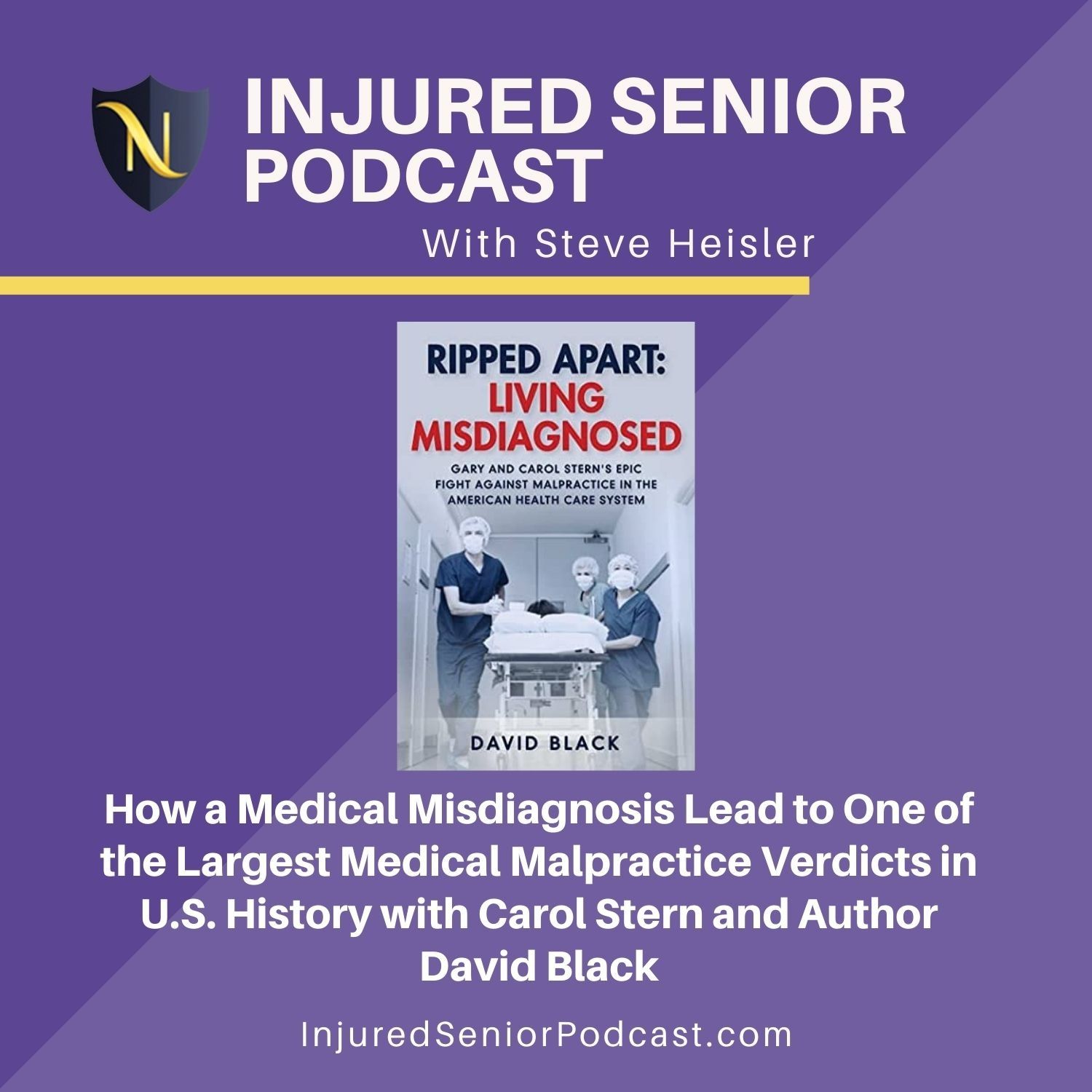 How a Medical Misdiagnosis Led to One of the Largest Medical Malpractice Verdicts in U.S. History with Carol Stern and Author David Black