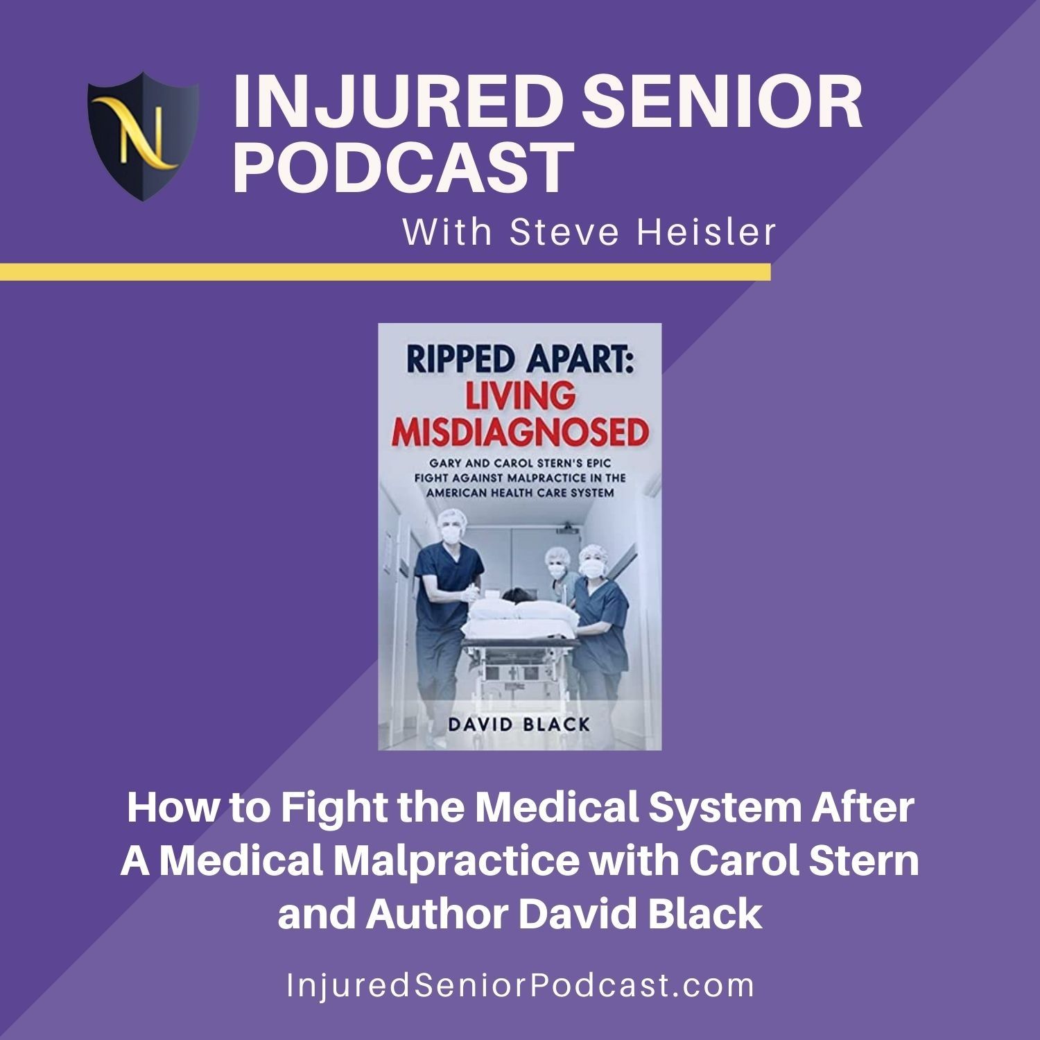 How to Fight the Medical System After A Medical Malpractice with Carol Stern and Author David Black