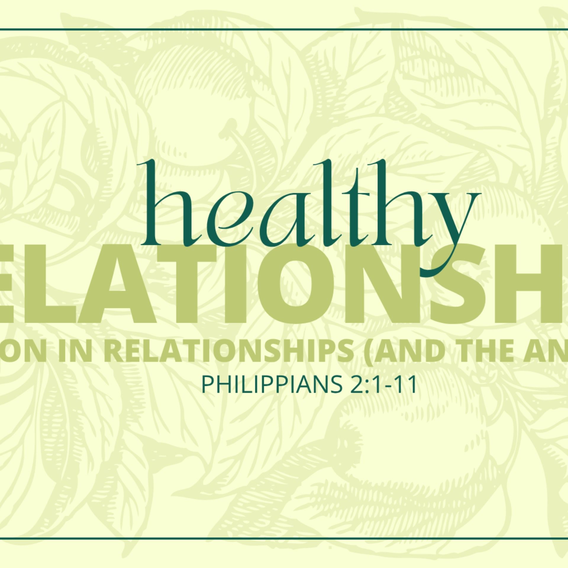 The Poison & Antidote to Relationships - Philippians 2:2-11 - 2026-03-15 episode artwork