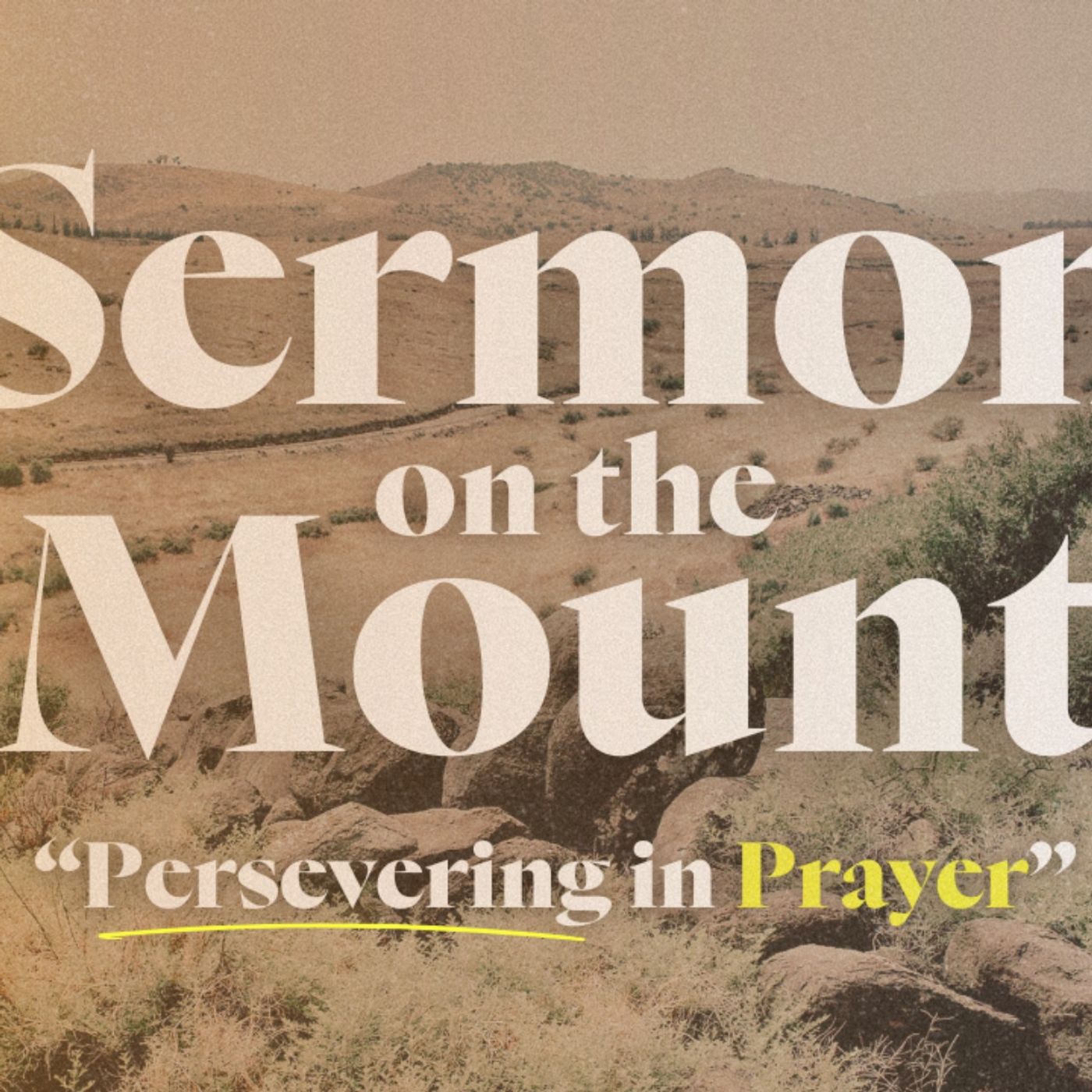 Persevering in Prayer (Sept 8, 2024) Matthew 7:7-11