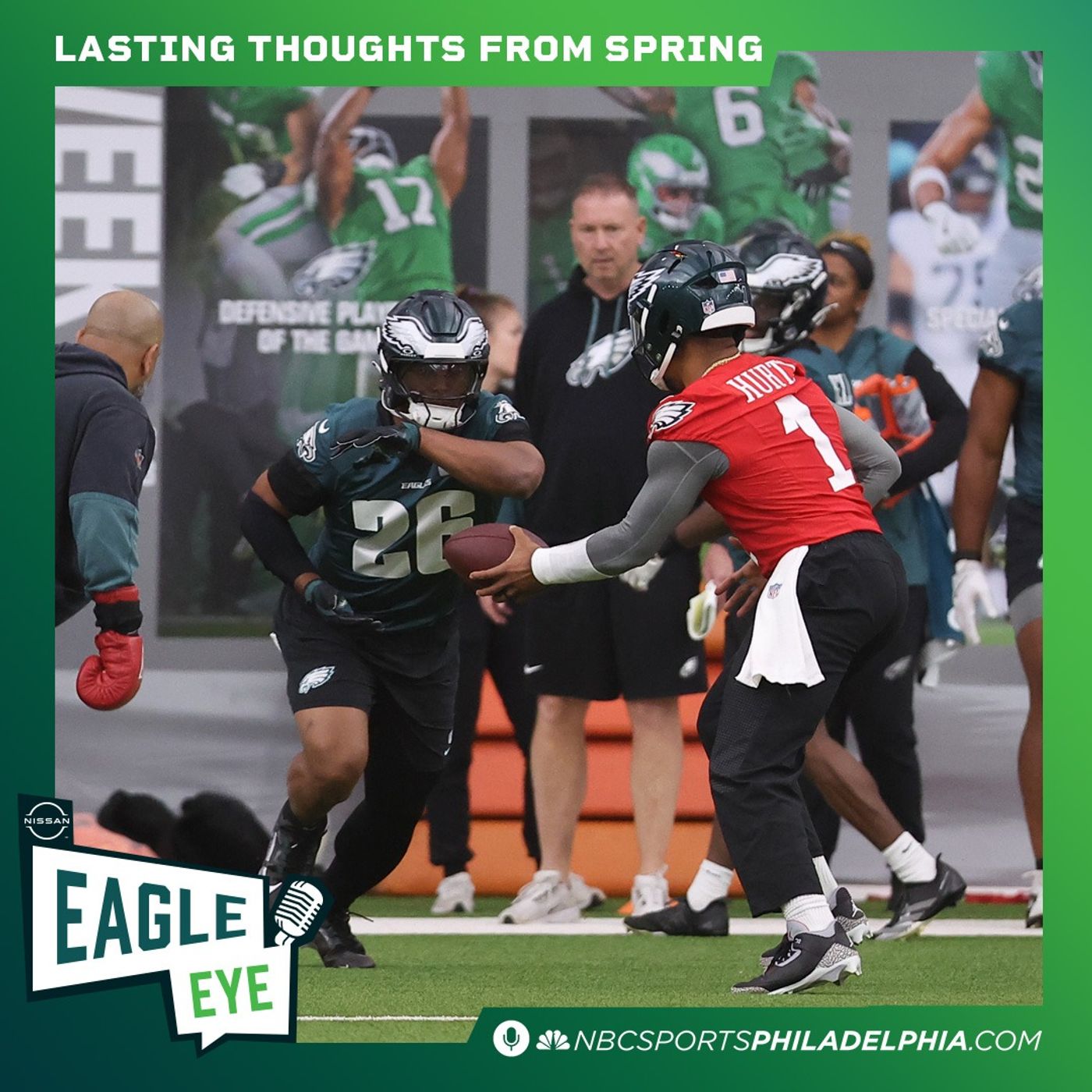 Lasting thoughts from the Eagles' spring