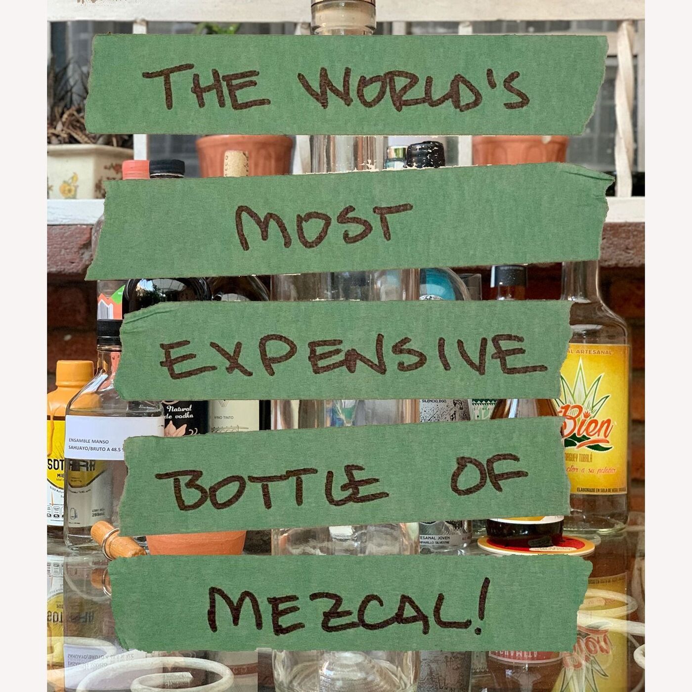 The World’s Most Expensive Bottle of Mezcal!