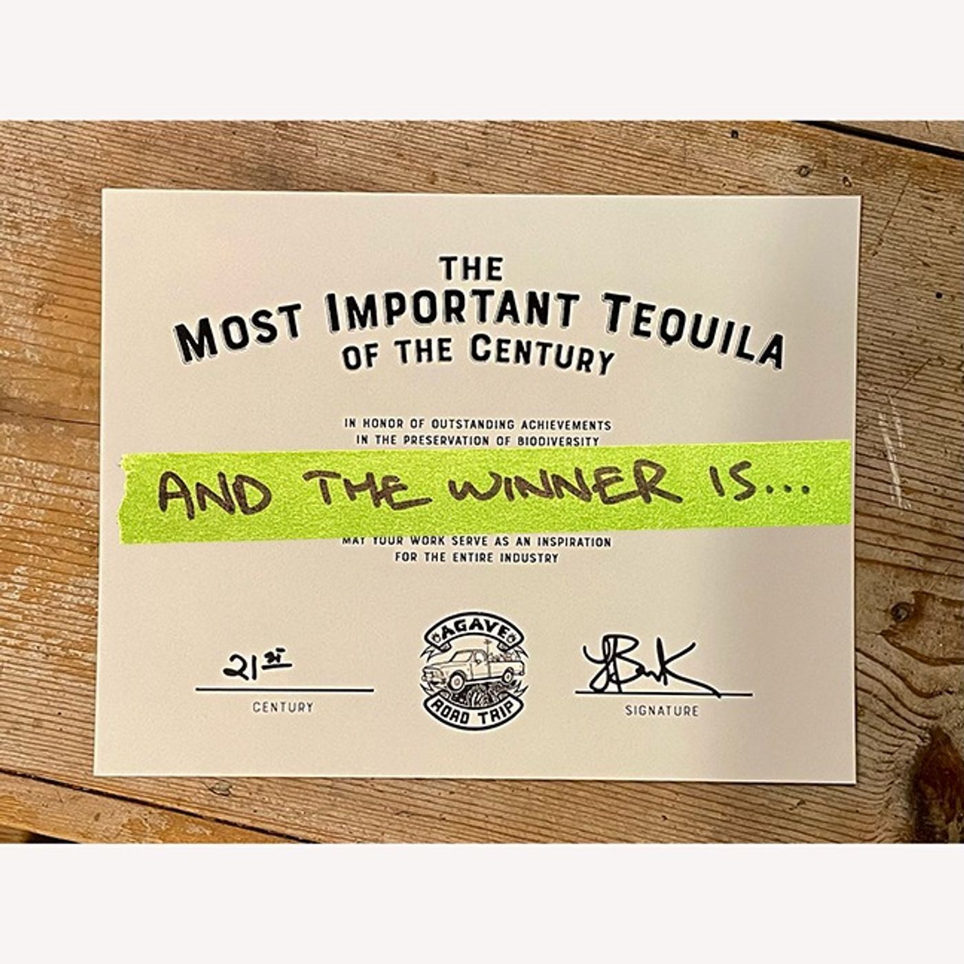 The Most Important Tequila of the Century