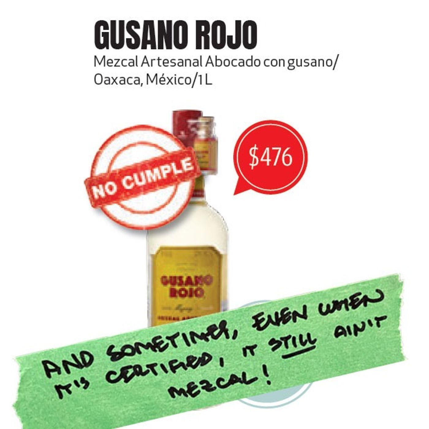 And Sometimes, Even When It's Certified, It Still Ain't Mezcal