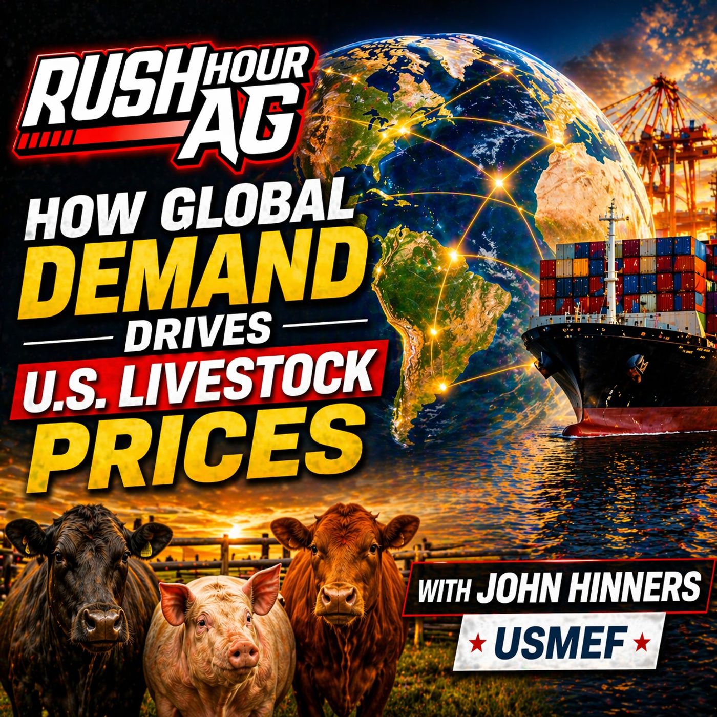 How Global Demand Drives U.S. Livestock Prices with John Hinners episode artwork