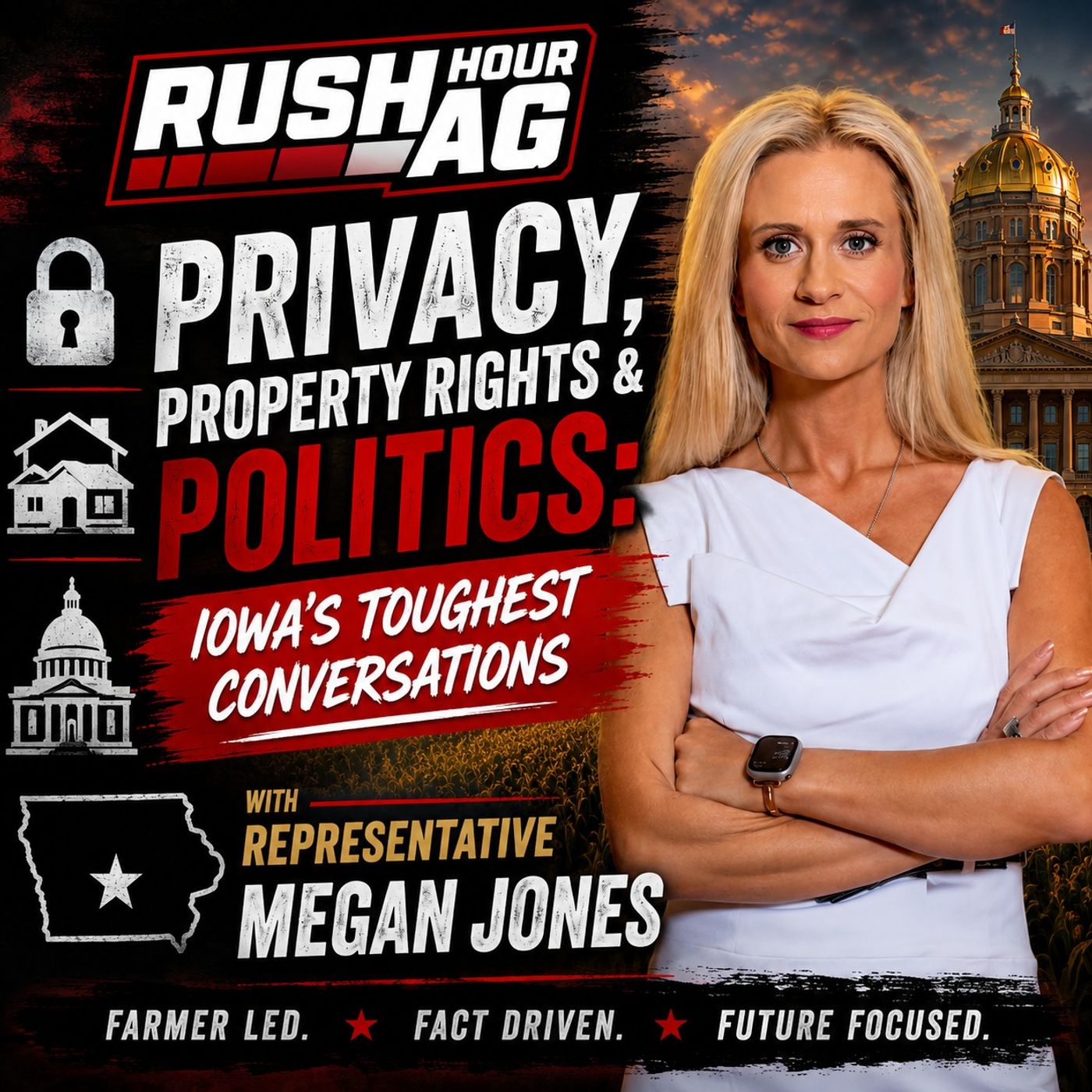 Privacy, Property Rights & Politics: Iowa's Toughest Conversations episode artwork