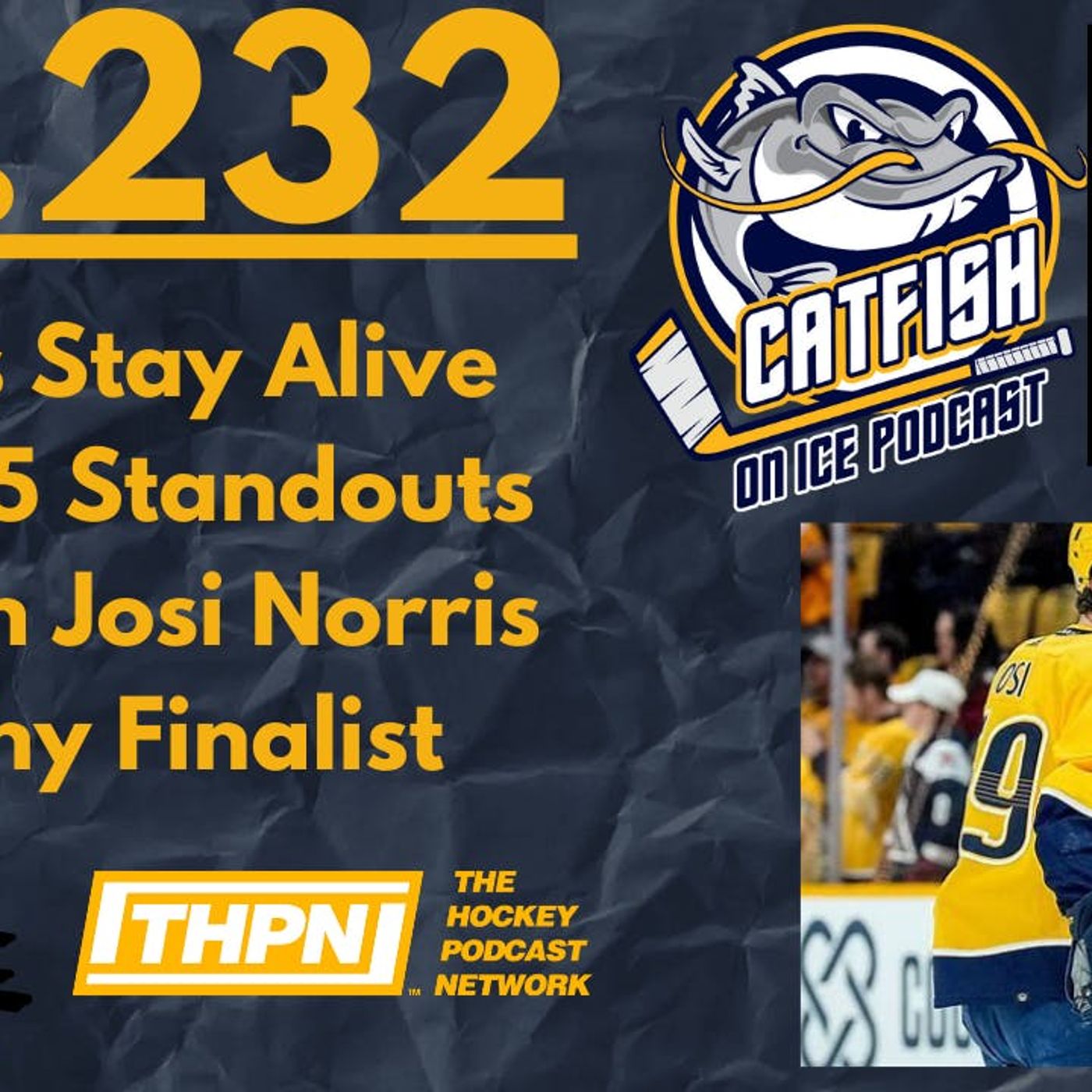 EP-232: Predators Stay Alive for Game 6, Andrew Brunette Nominated for Coach of the Year