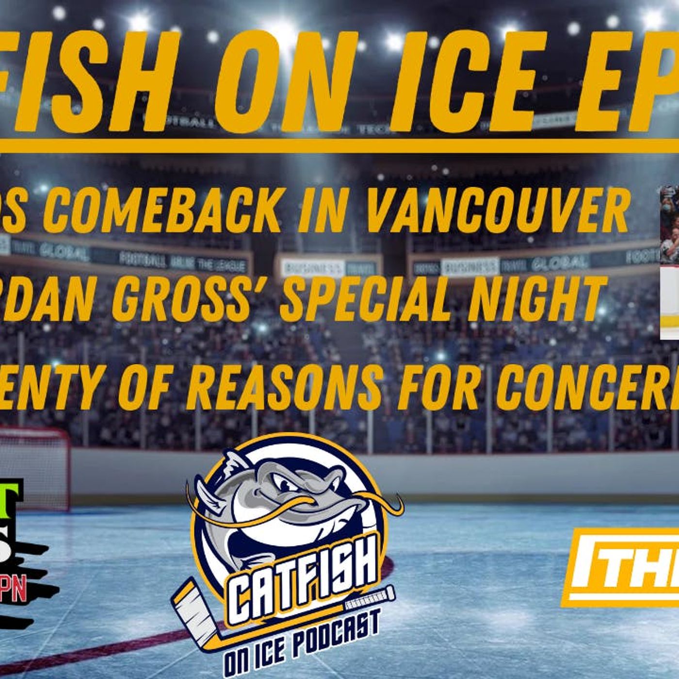 CATFISH ON ICE EP.157: PREDS AVOID DISASTER, GET COMEBACK WIN IN VANCOUVER