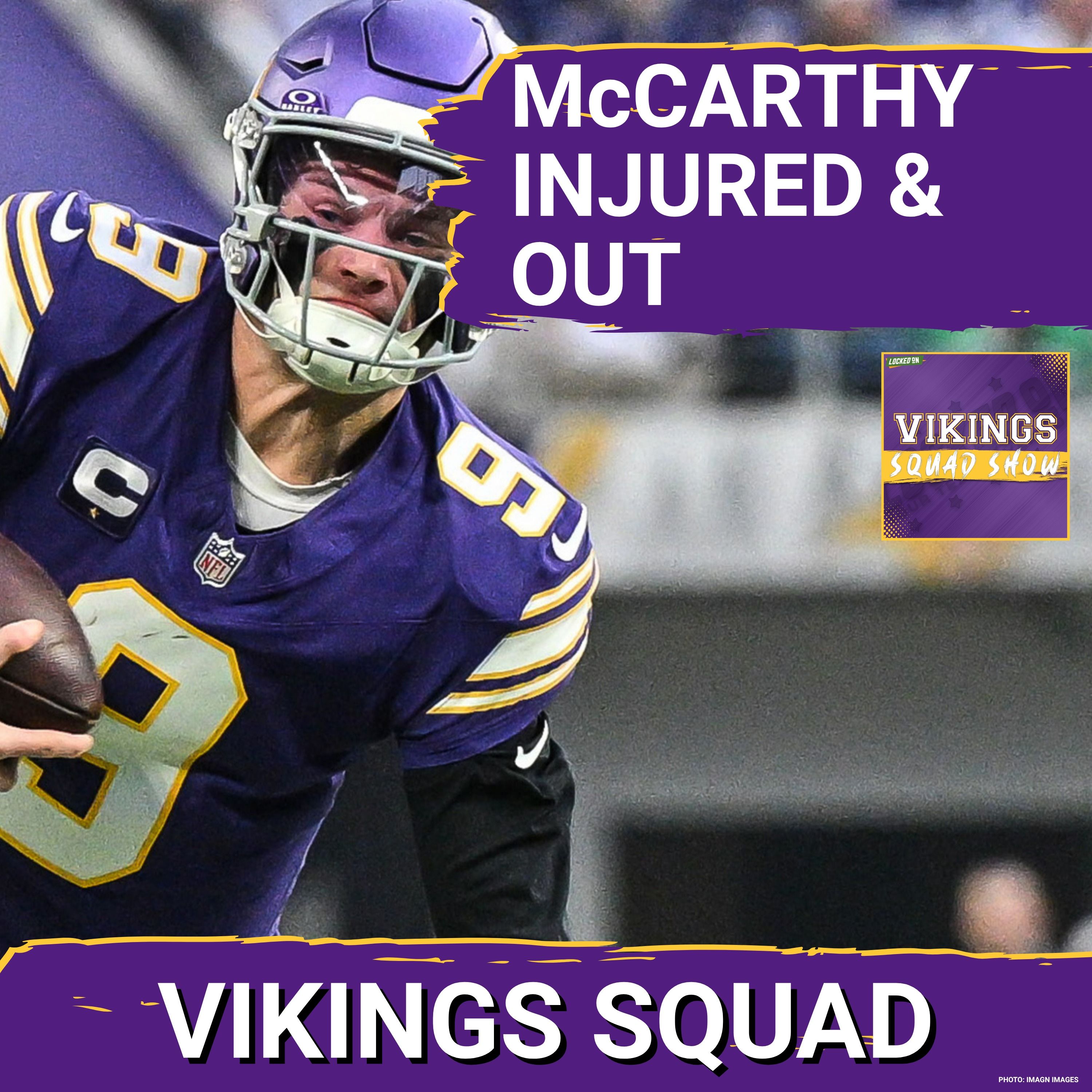 VIKINGS SQUAD SHOW: Have We Seen the Last of J.J. McCarthy on the Minnesota Vikings? episode artwork