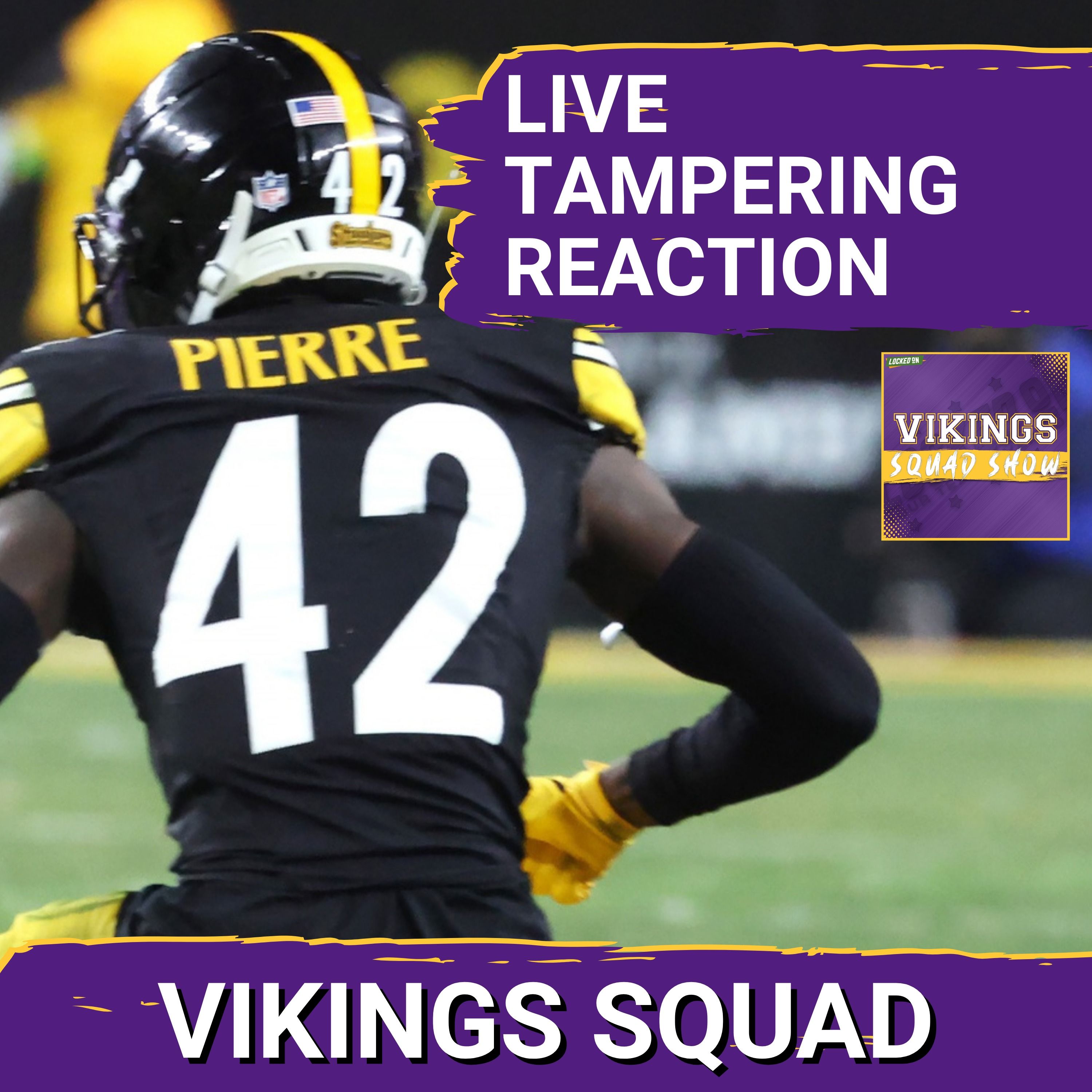 VIKINGS SQUAD SHOW: LEGAL TAMPERING OPENS! TIME TO MAKE SOME MOVES!