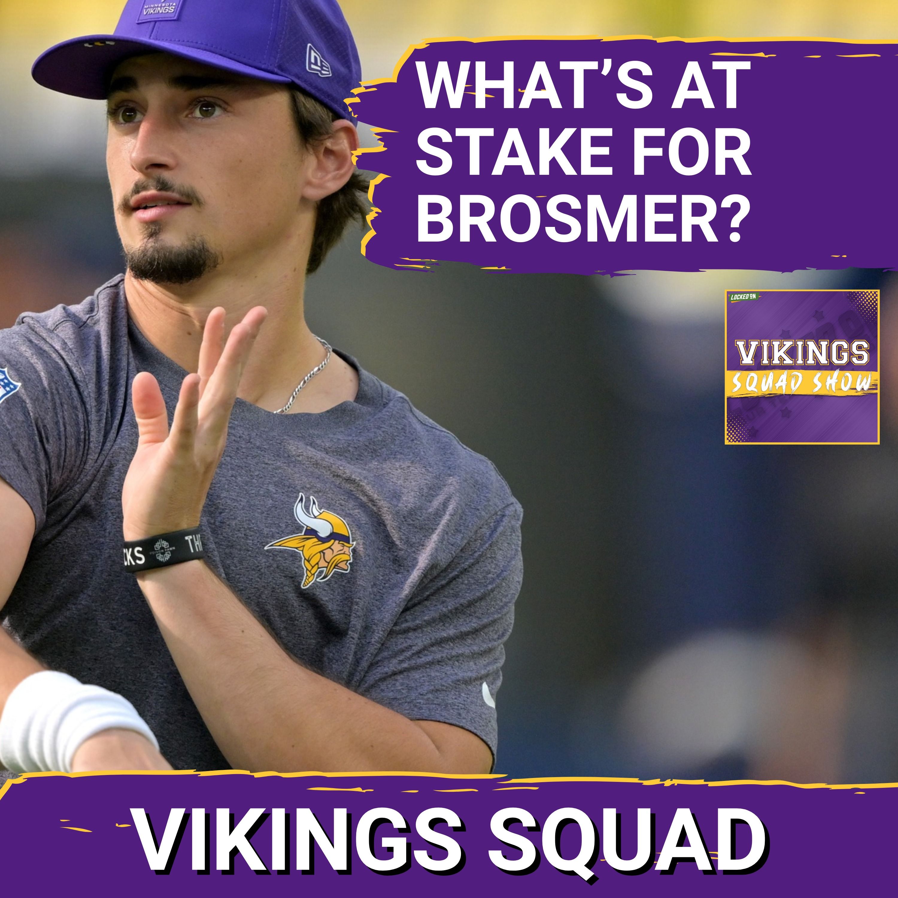 VIKINGS SQUAD SHOW: How Max Brosmer Can Beat the Detroit Lions