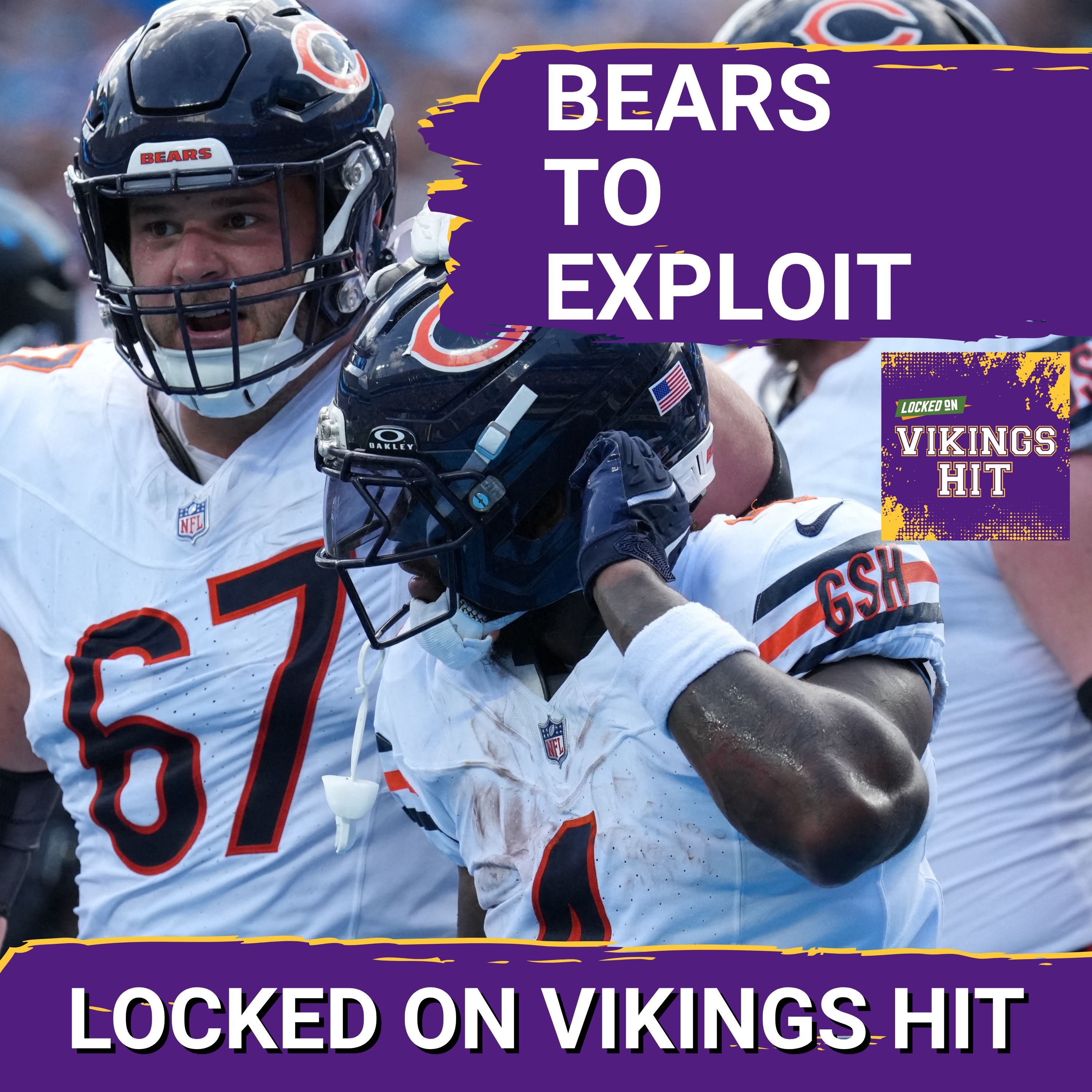 WIN THE TRENCHES: Minnesota Vikings Should Put Pressure on Chicago Bears Center Garrett Bradbury episode artwork