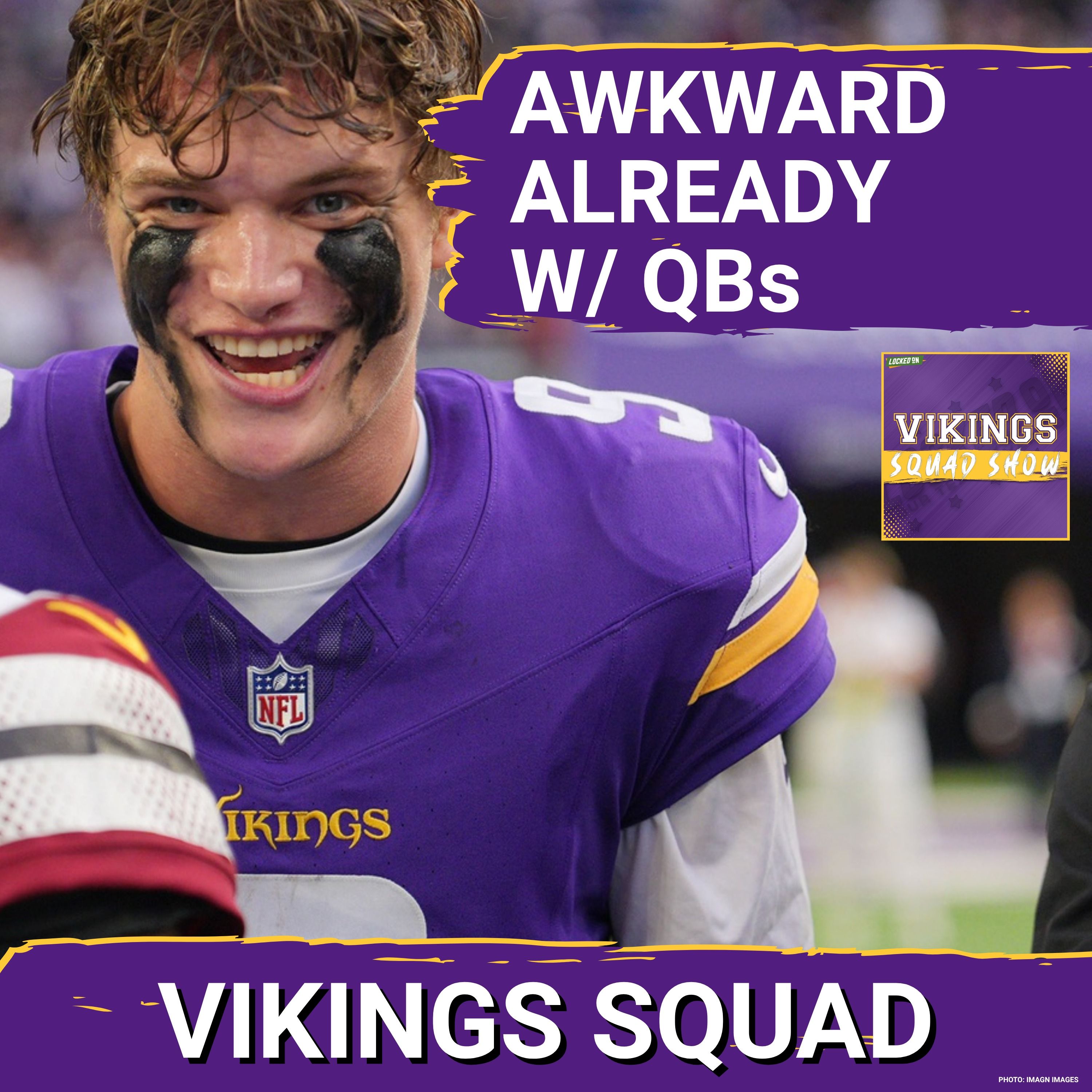 VIKINGS SQUAD SHOW: Things Got AWKWARD With J.J. McCarthy and Kyler Murray