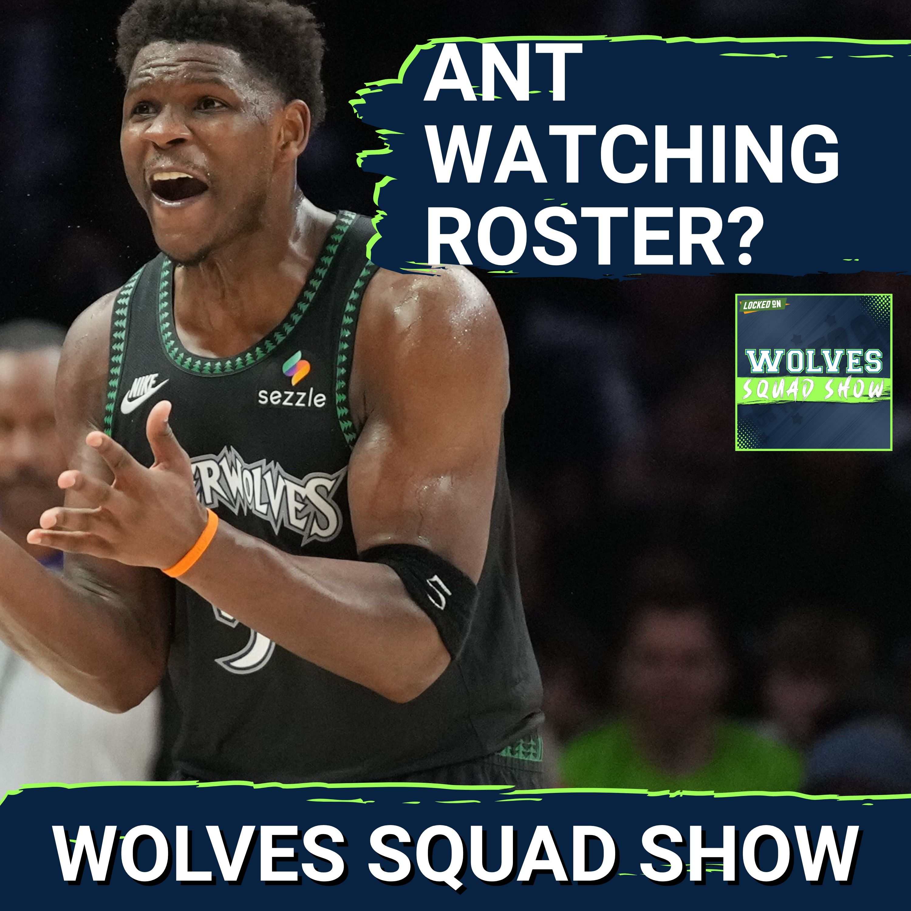 WOLVES SQUAD SHOW: The Latest Anthony Edwards News is an OVERREACTION episode artwork