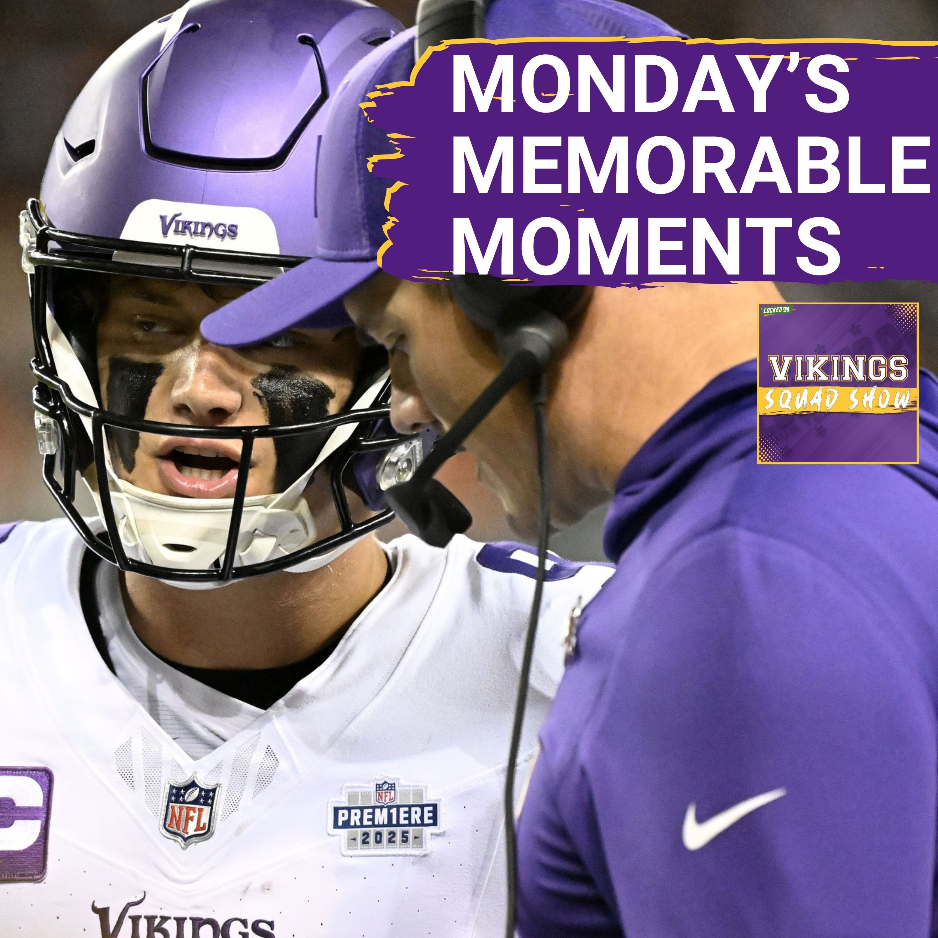 VIKINGS SQUAD SHOW: How J.J. McCarthy Can IMPROVE vs. Atlanta Falcons