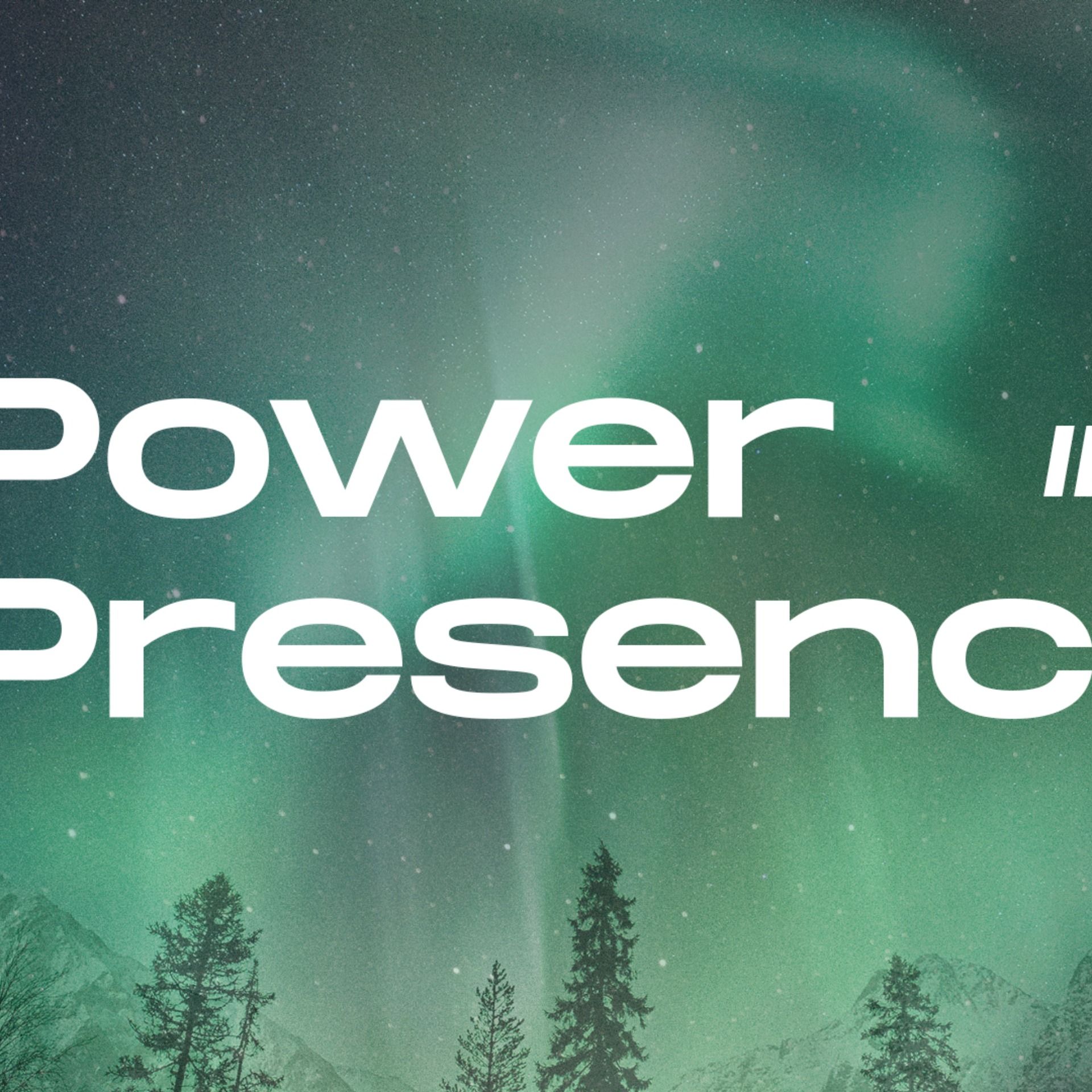 Power in Presence - Week 1 (Holy) episode artwork